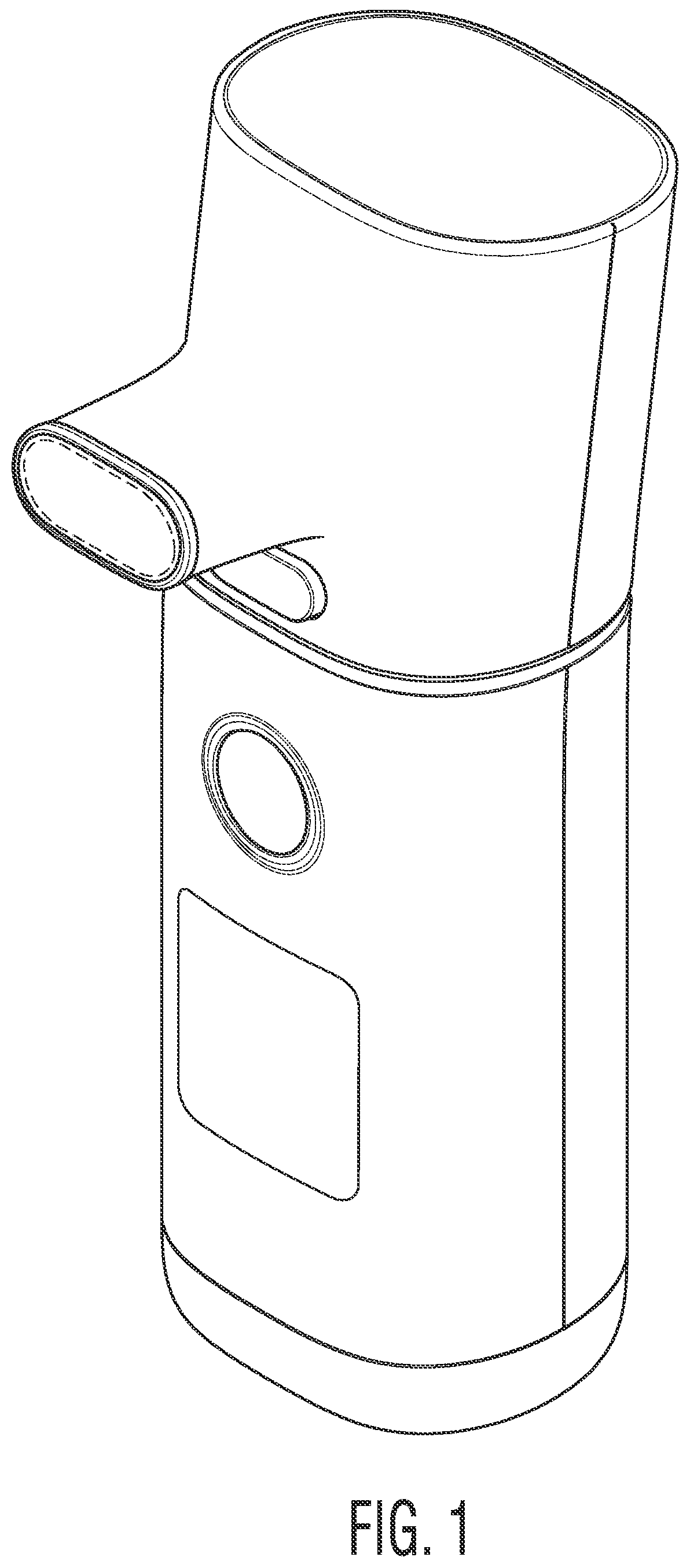 Patent USD1043963 Figure 1 – Portable nebulizer