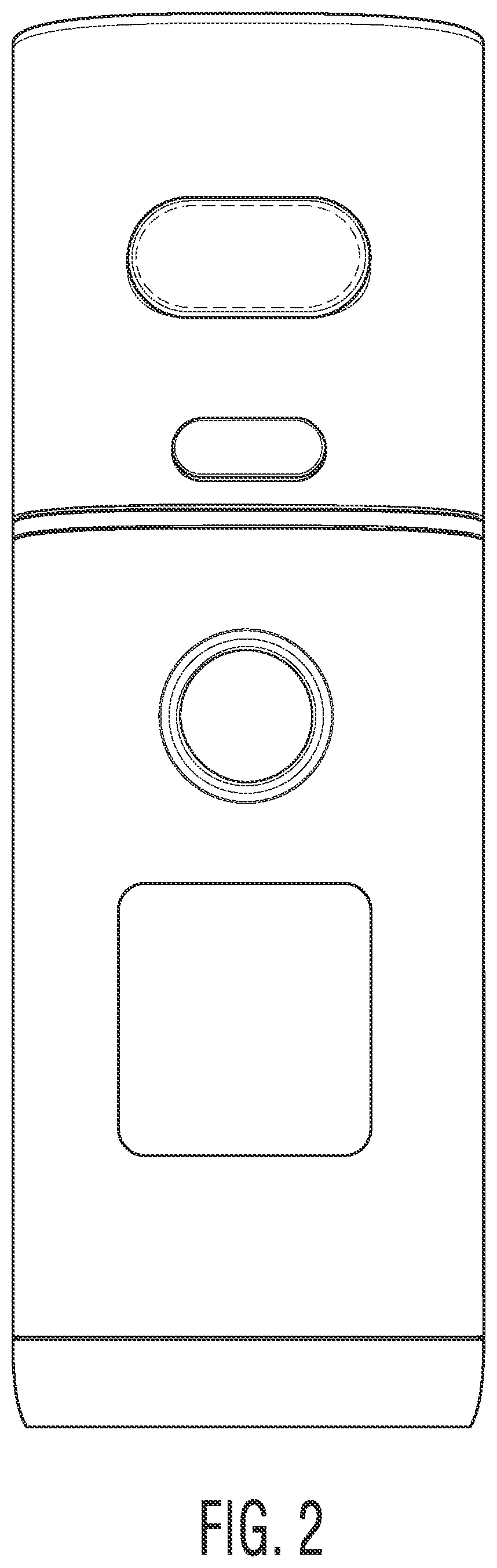 Patent USD1043963 Figure 2 – Portable nebulizer