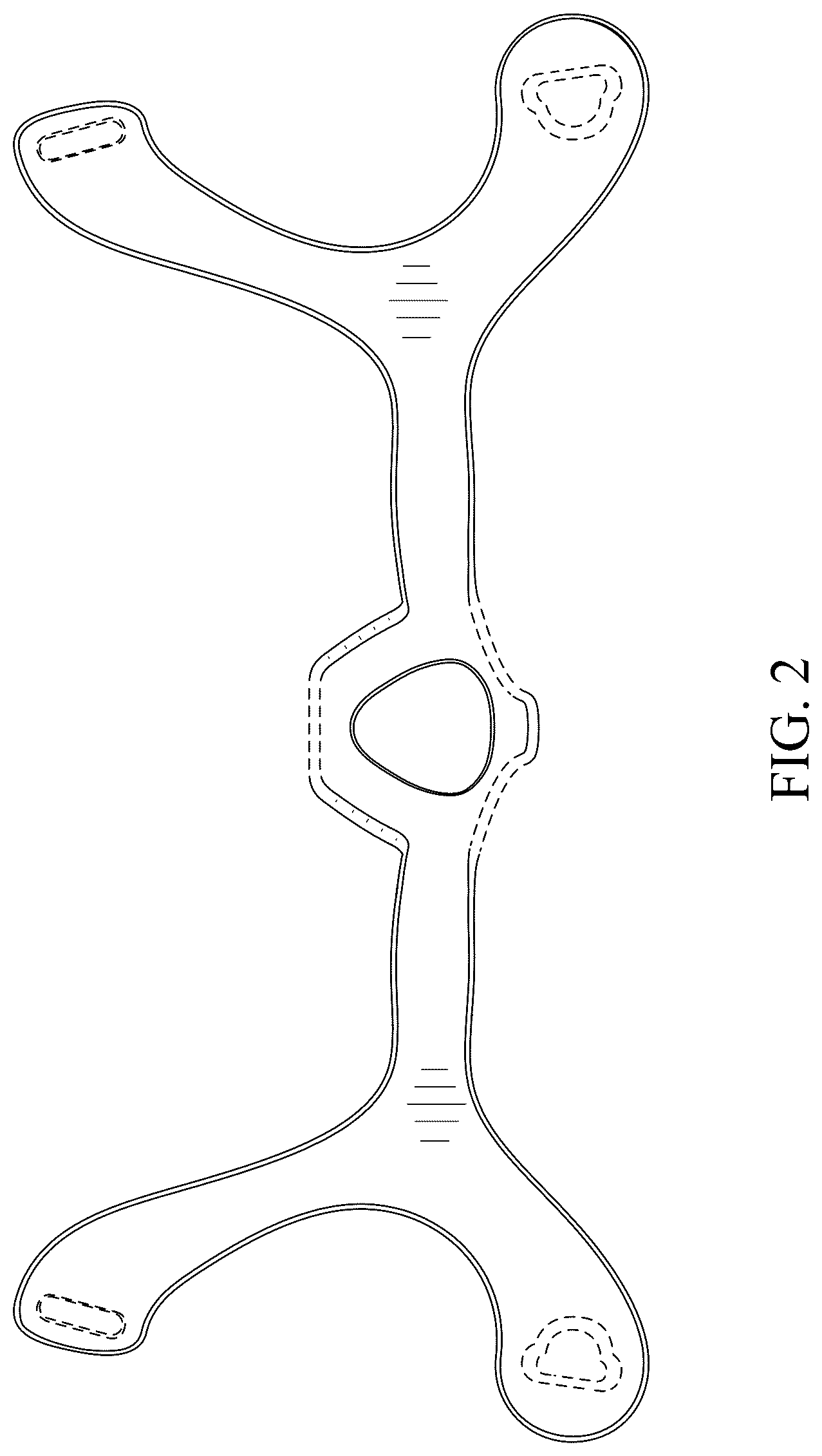 Patent USD1043965 Figure 2 – Frame