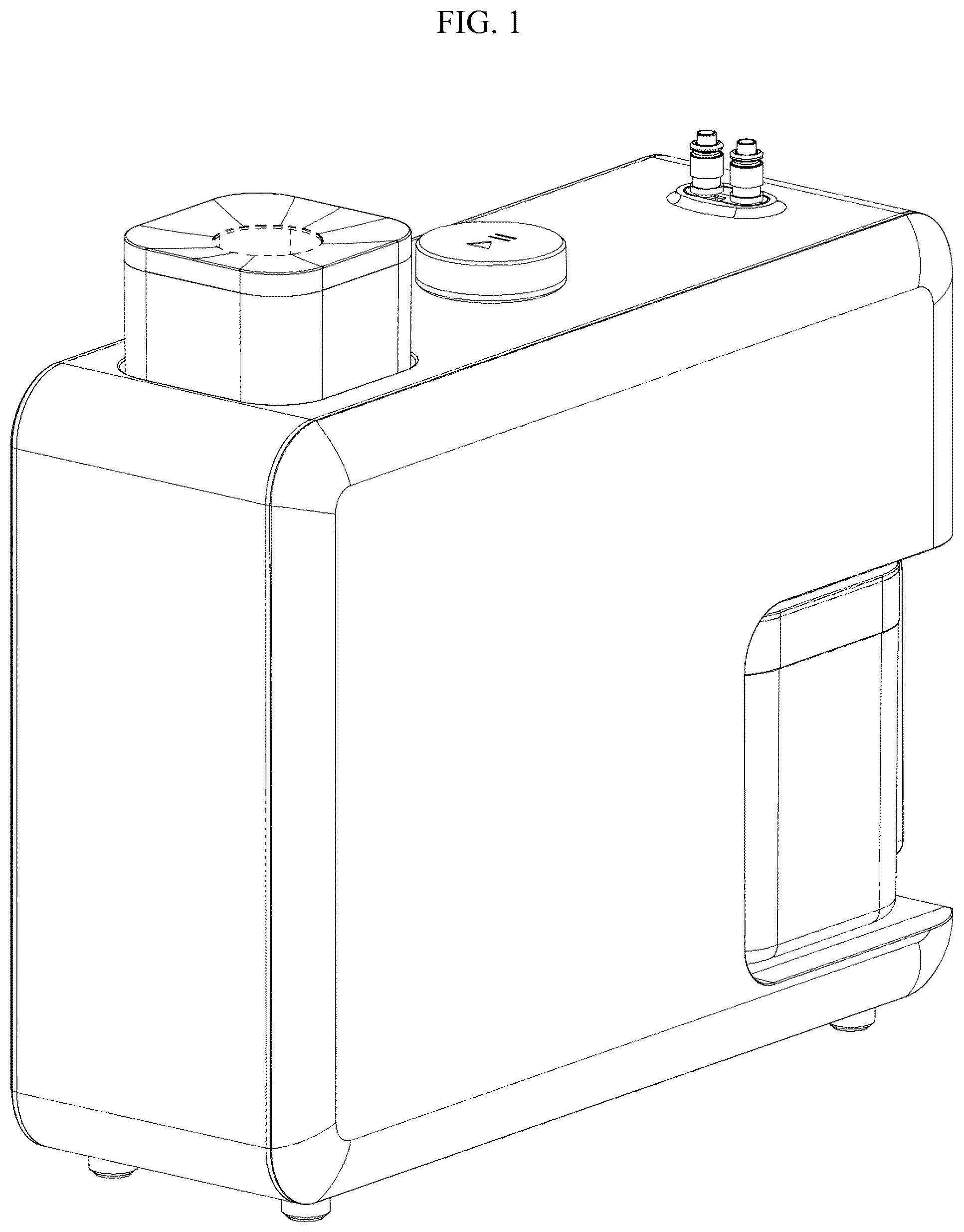 Patent USD1043966 Figure 1 – Oral irrigator unit