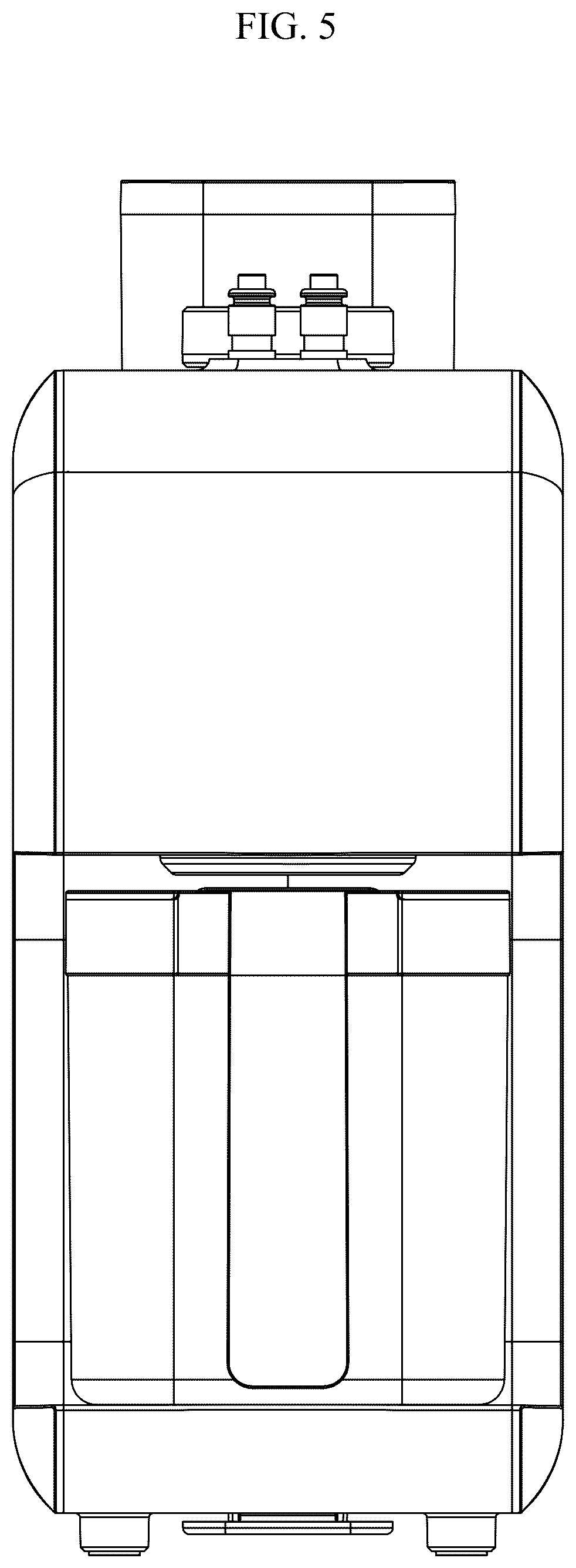 Patent USD1043966 Figure 5 – Oral irrigator unit