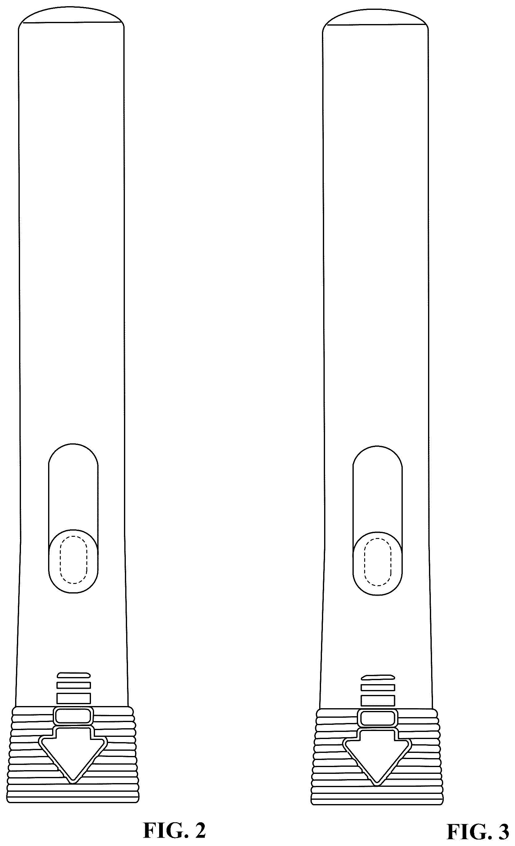 Patent USD1043967 Figure 2 – Injection device
