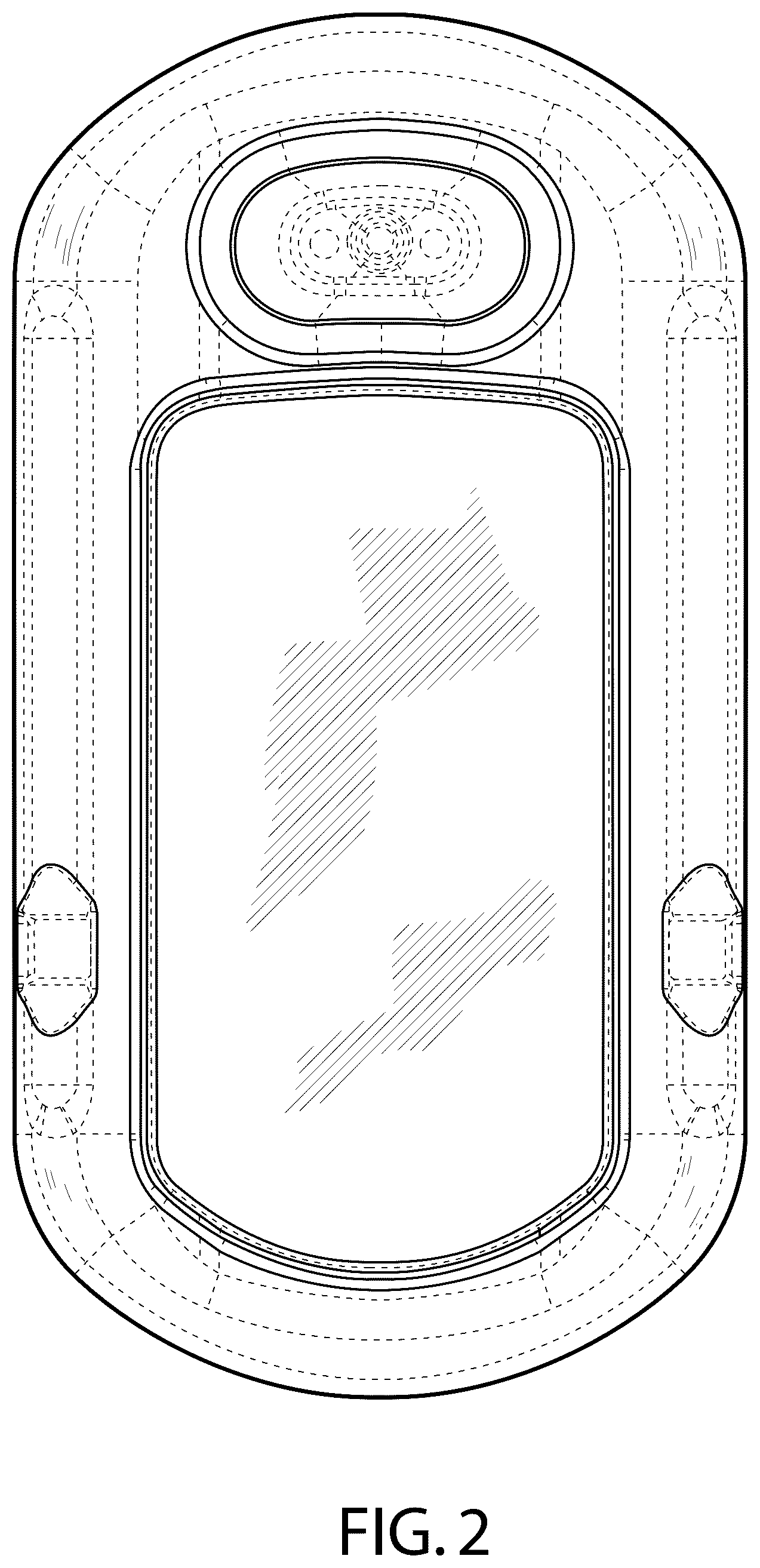 Patent USD1043968 Figure 2 – Wearable medical injection device