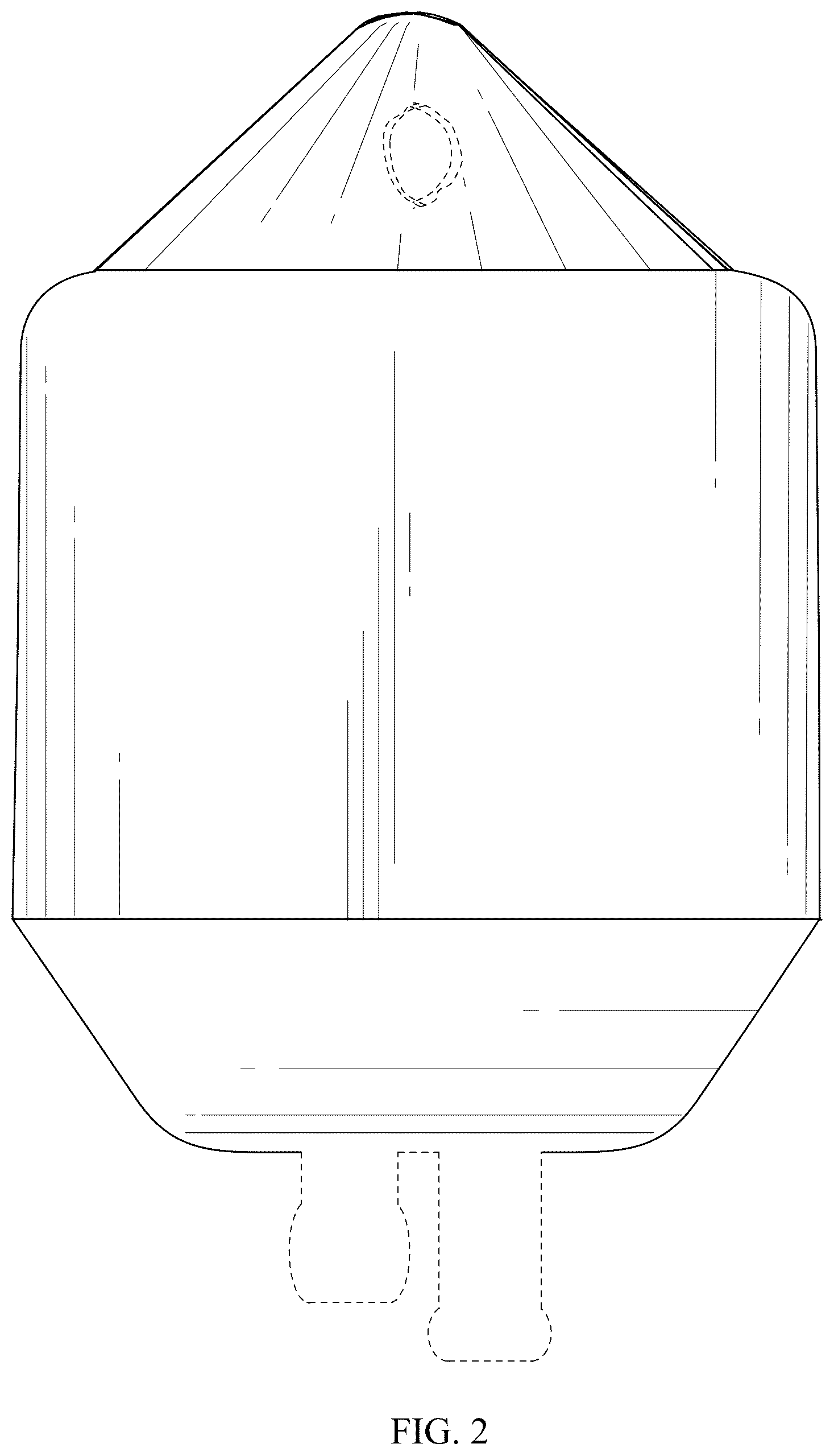 Patent USD1043970 Figure 2 – IV bag