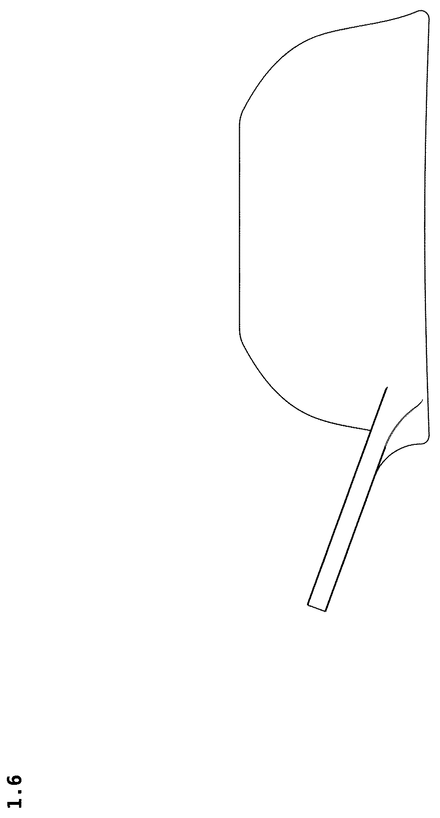 Patent USD1043971 Figure 6 – Applicator for a bottle for eye drops