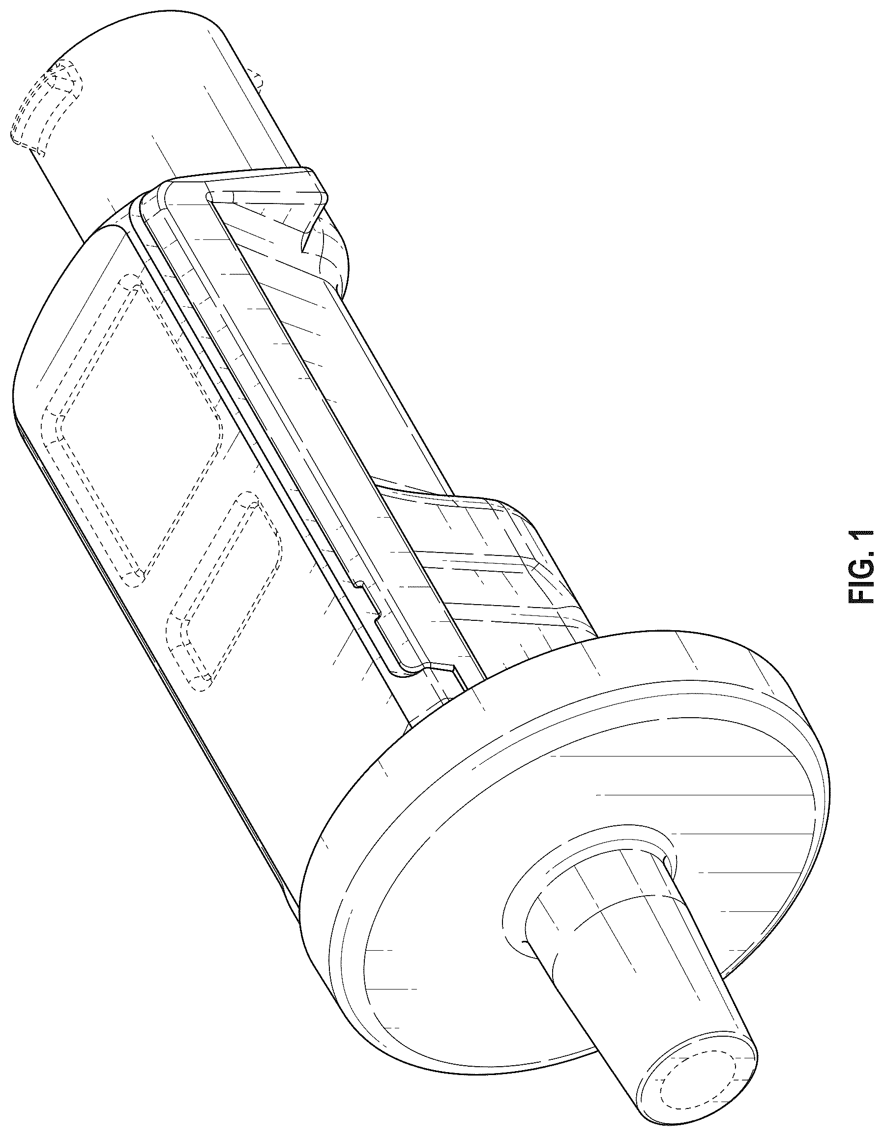 Patent USD1043975 — Fluid transfer adapter — Figure 1