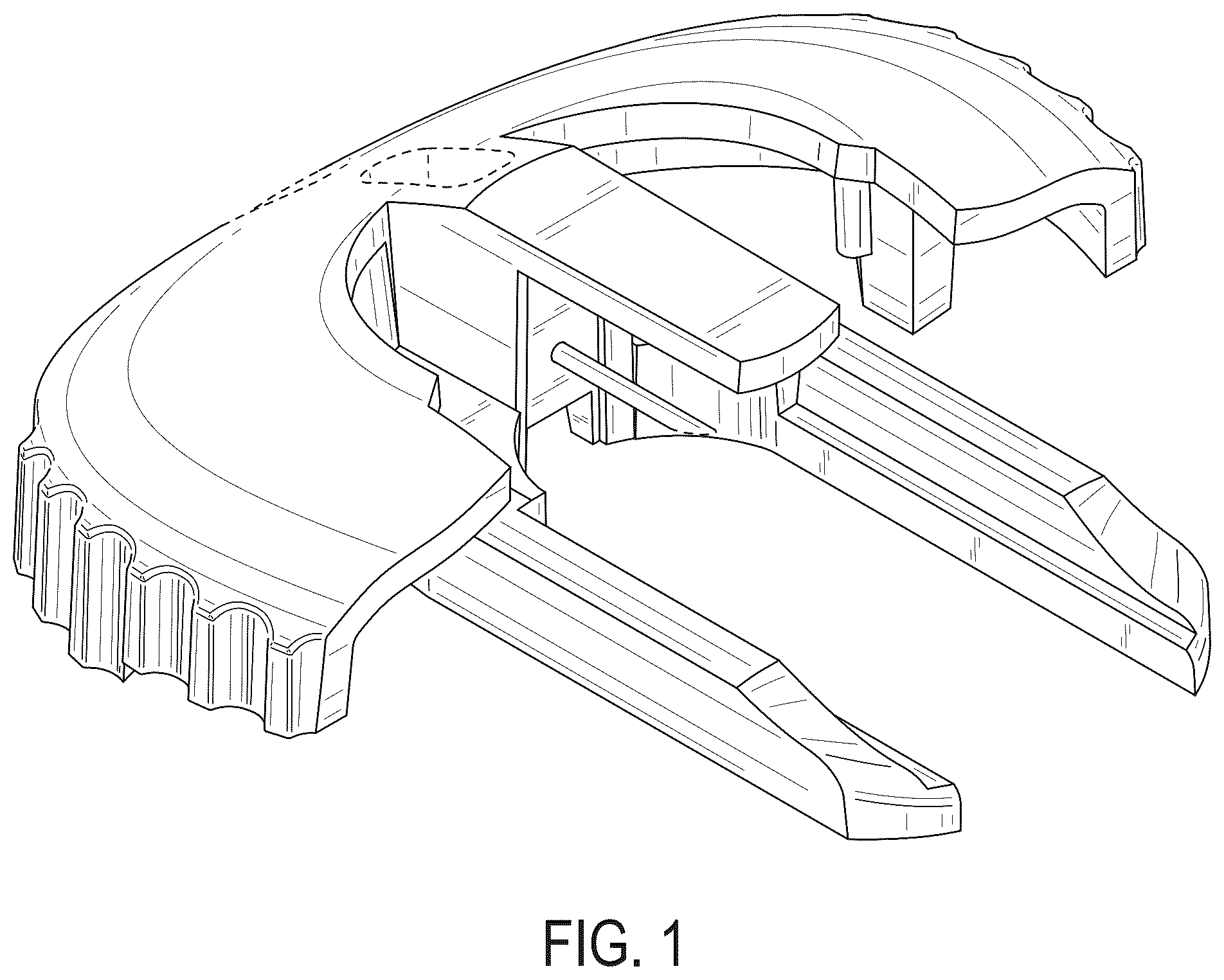 Patent USD1043976 — Fluid transfer connector — Figure 1