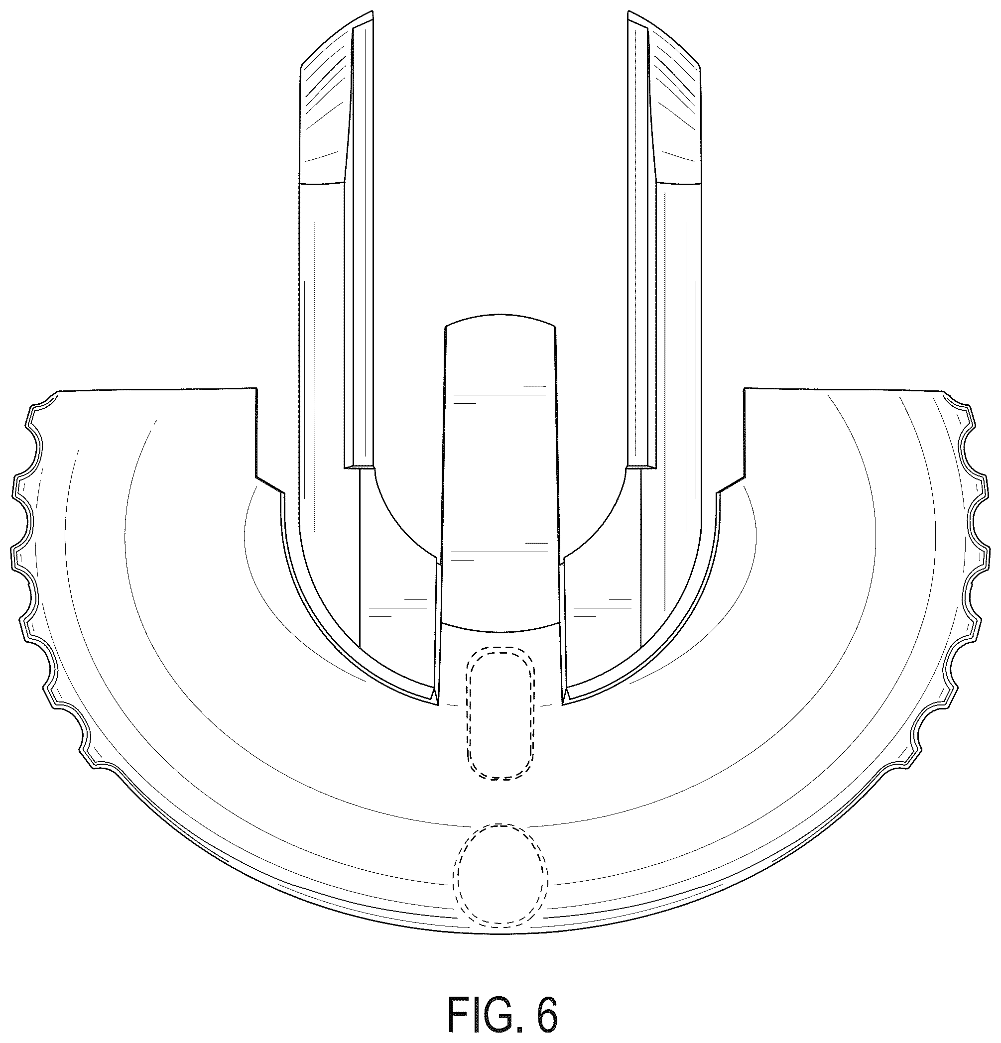 Patent USD1043976 Figure 4 – Fluid transfer connector