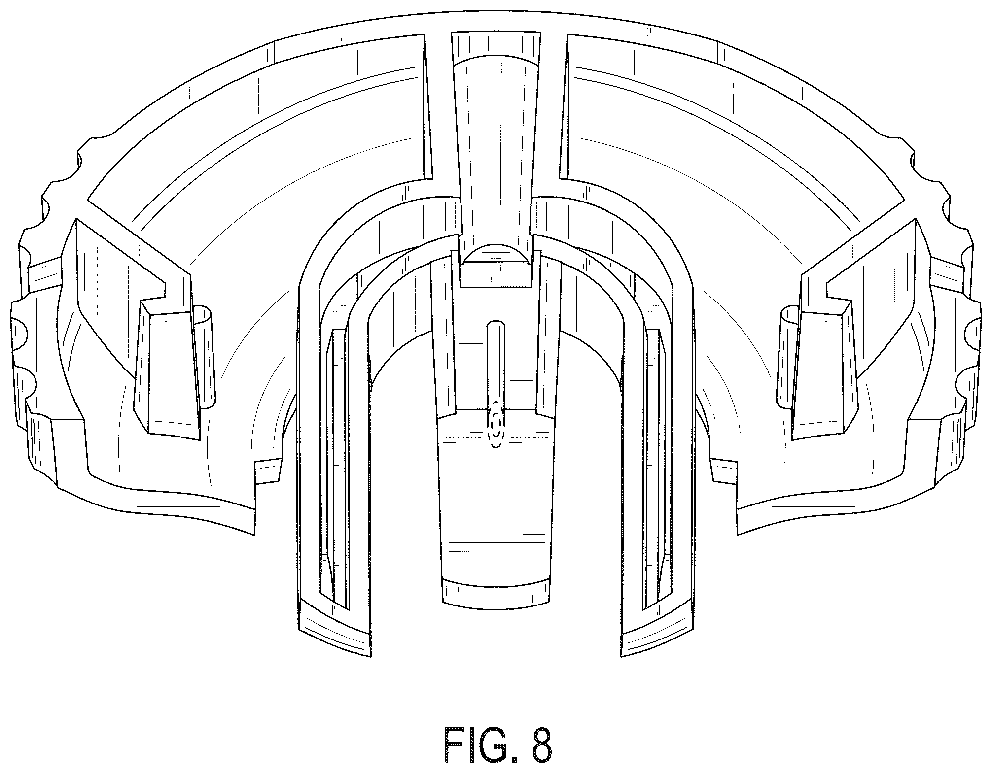 Patent USD1043976 Figure 6 – Fluid transfer connector