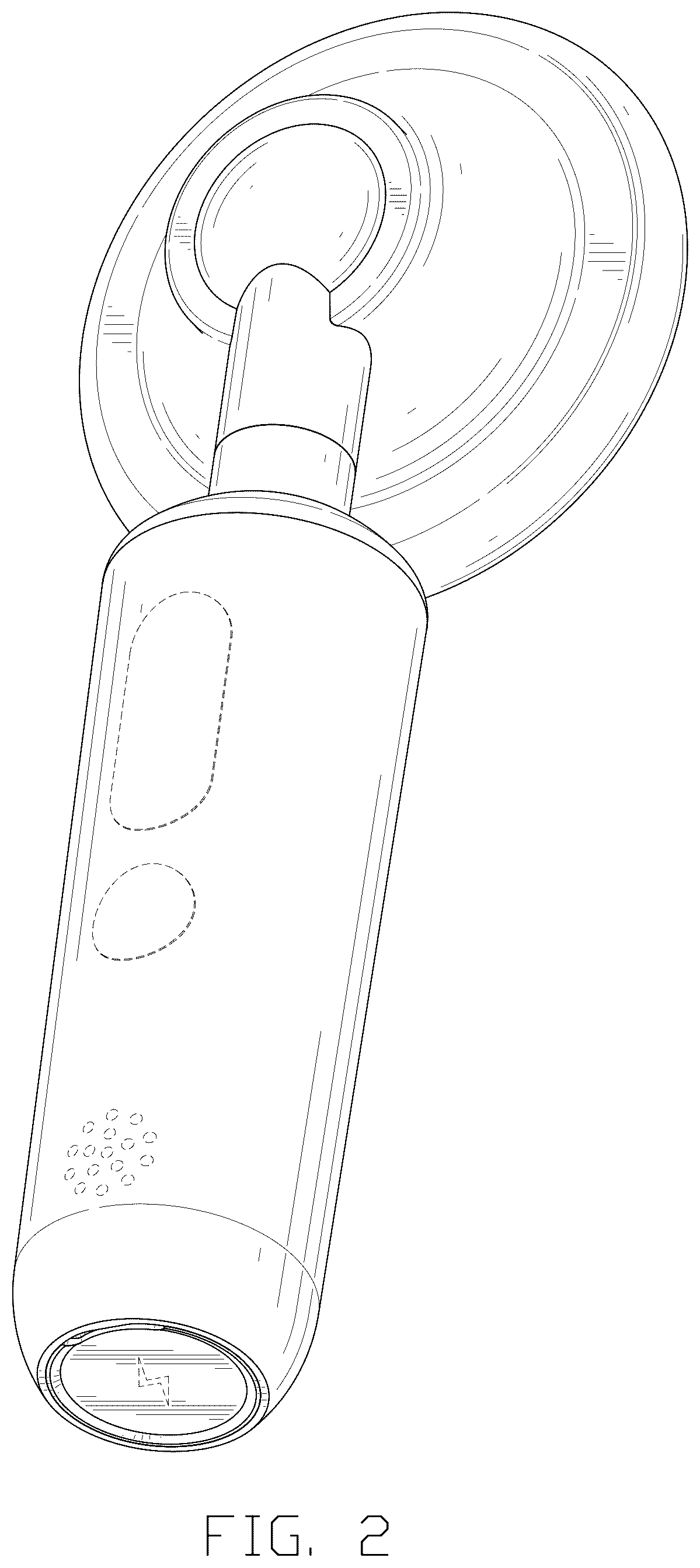 Patent USD1043978 Figure 2 – Electronic stethoscope