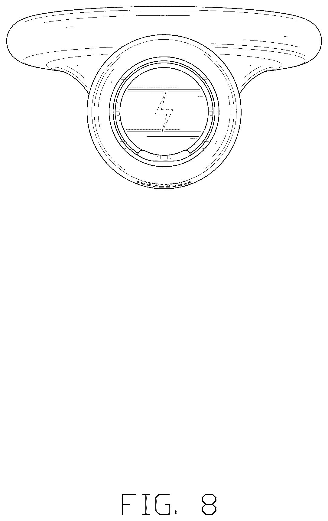 Patent USD1043978 Figure 8 – Electronic stethoscope