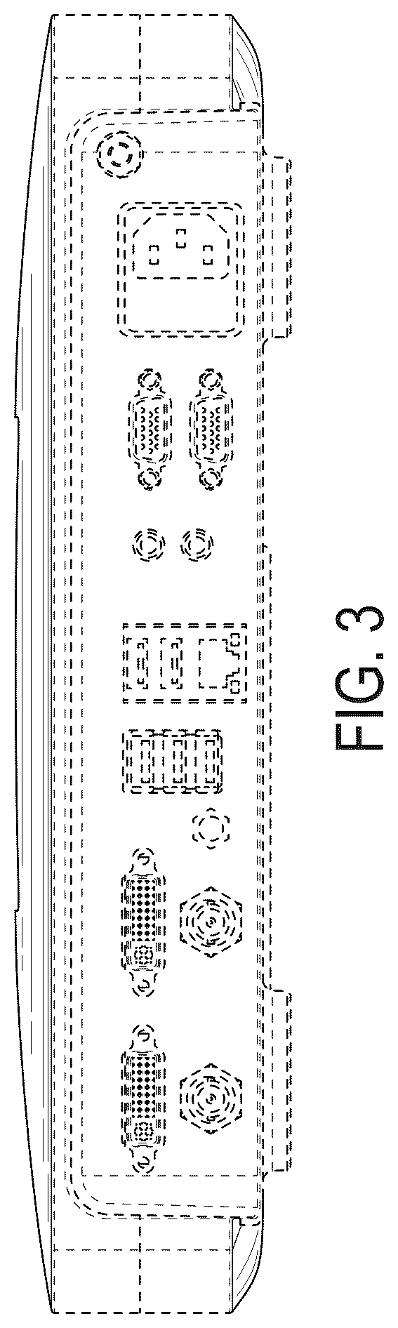 Patent USD1043980 Figure 3 – Video processing apparatus