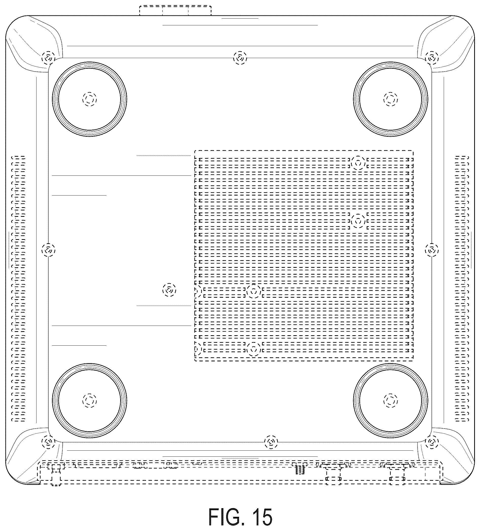 Patent USD1043980 Figure 15 – Video processing apparatus
