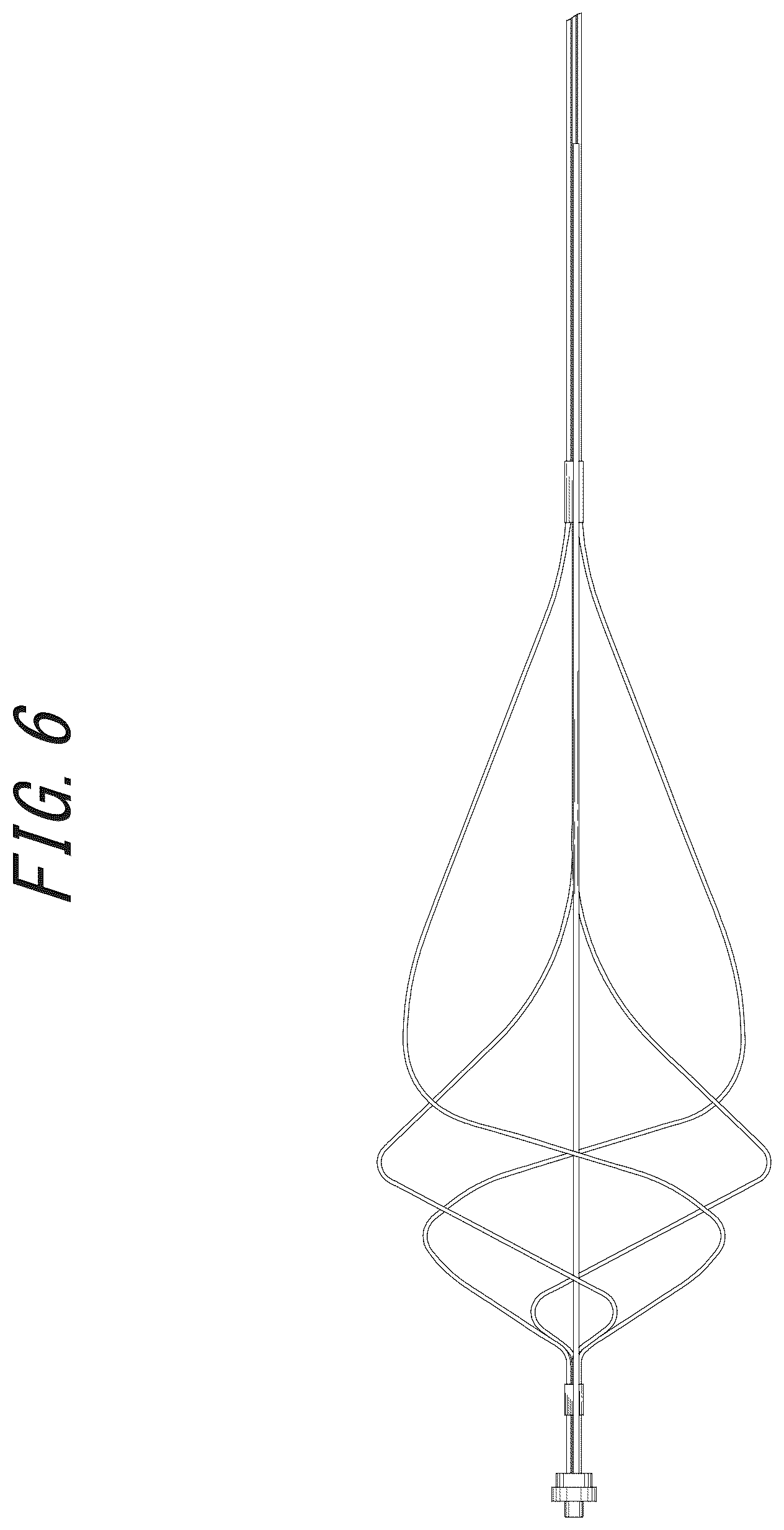 Patent USD1043981 Figure 6 – Stone retrieval basket for medical device