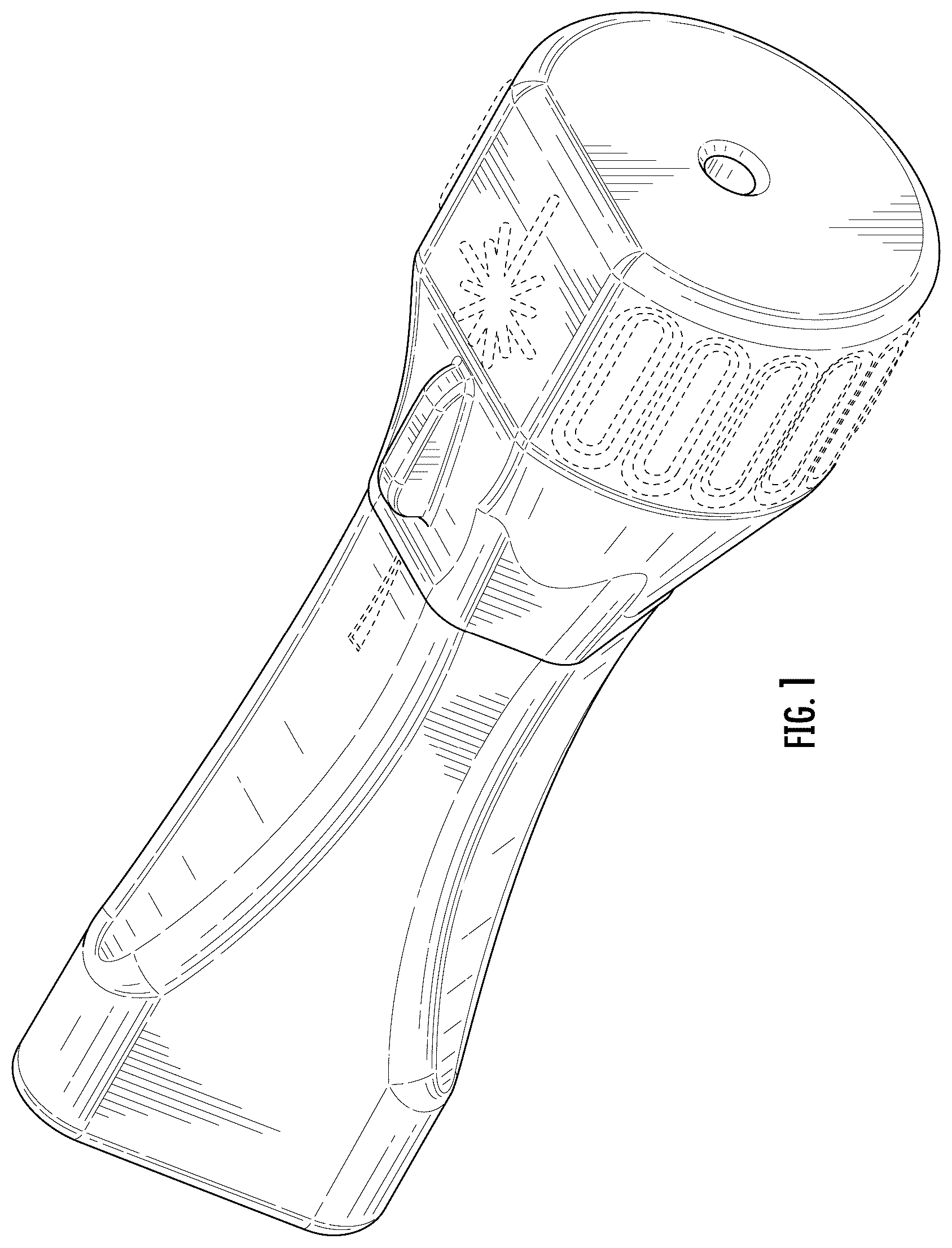 Patent USD1043982 — Controller for an optical fiber — Figure 1