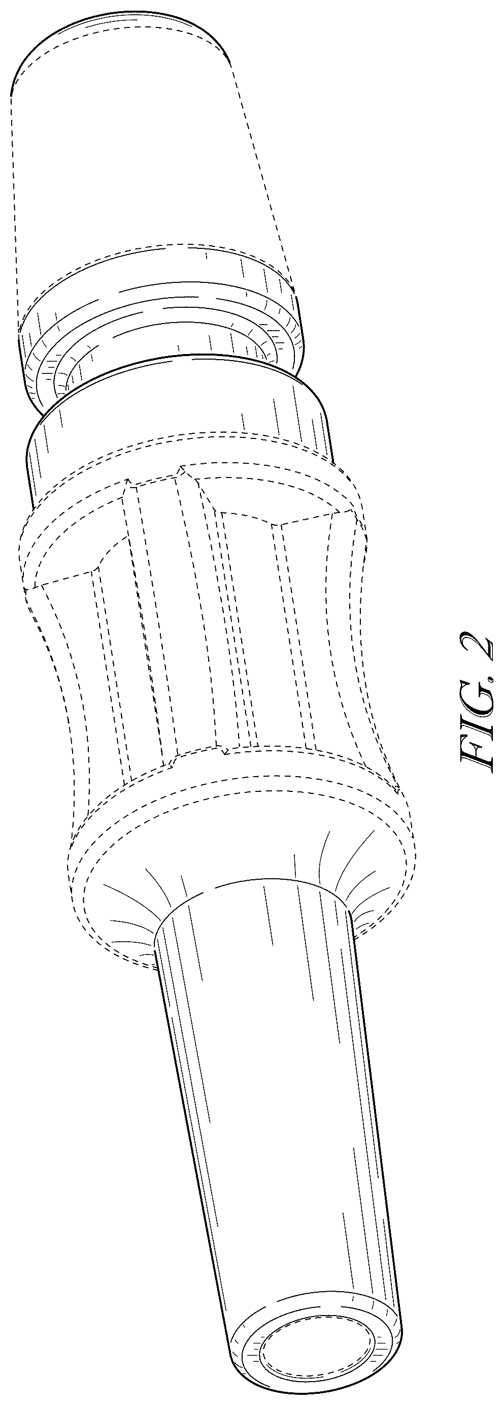 Patent USD1043984 Figure 2 – Handpiece adapter for dental irrigation device
