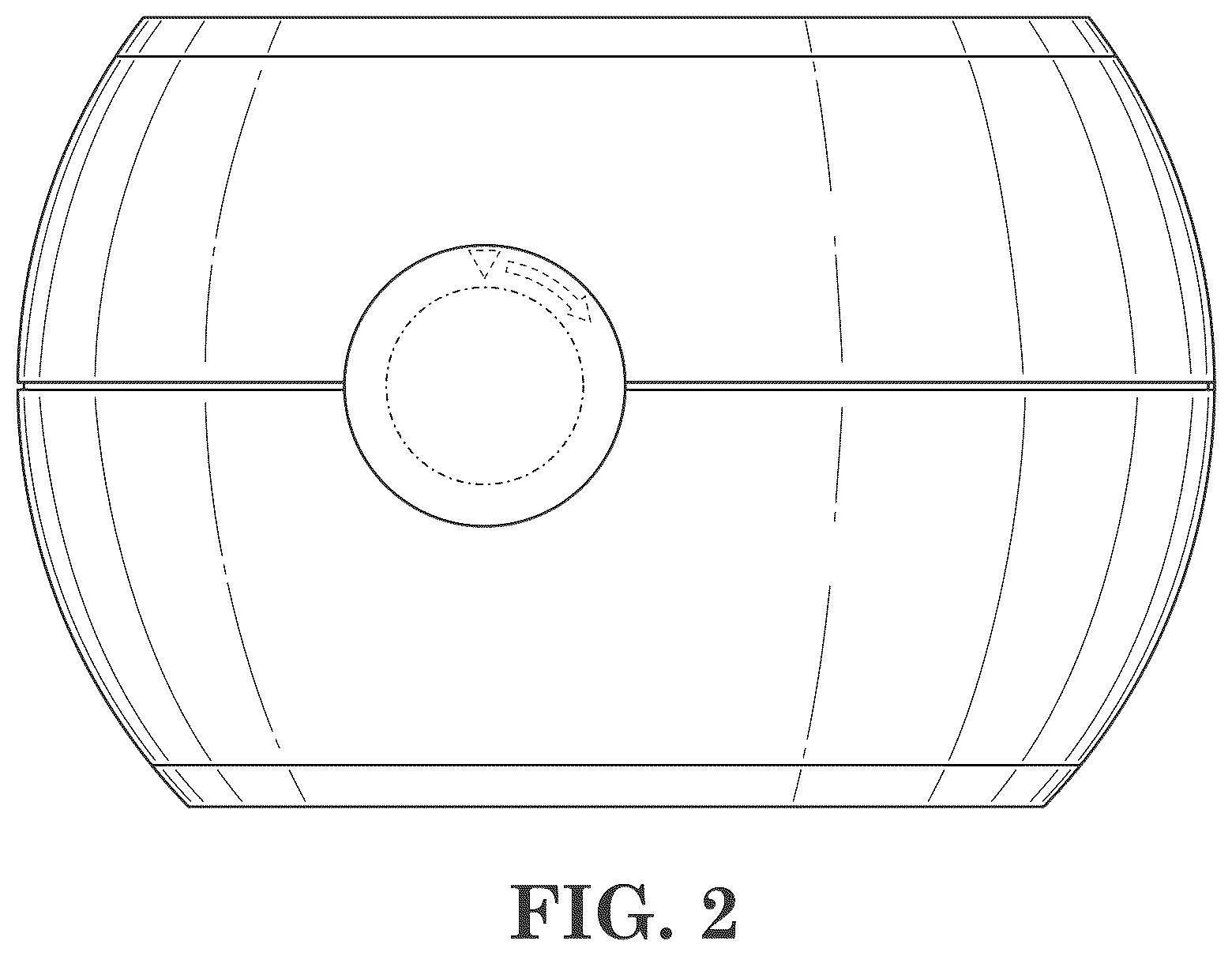 Patent USD1043987 Figure 2 – Housing for a positive airway pressure apparatus