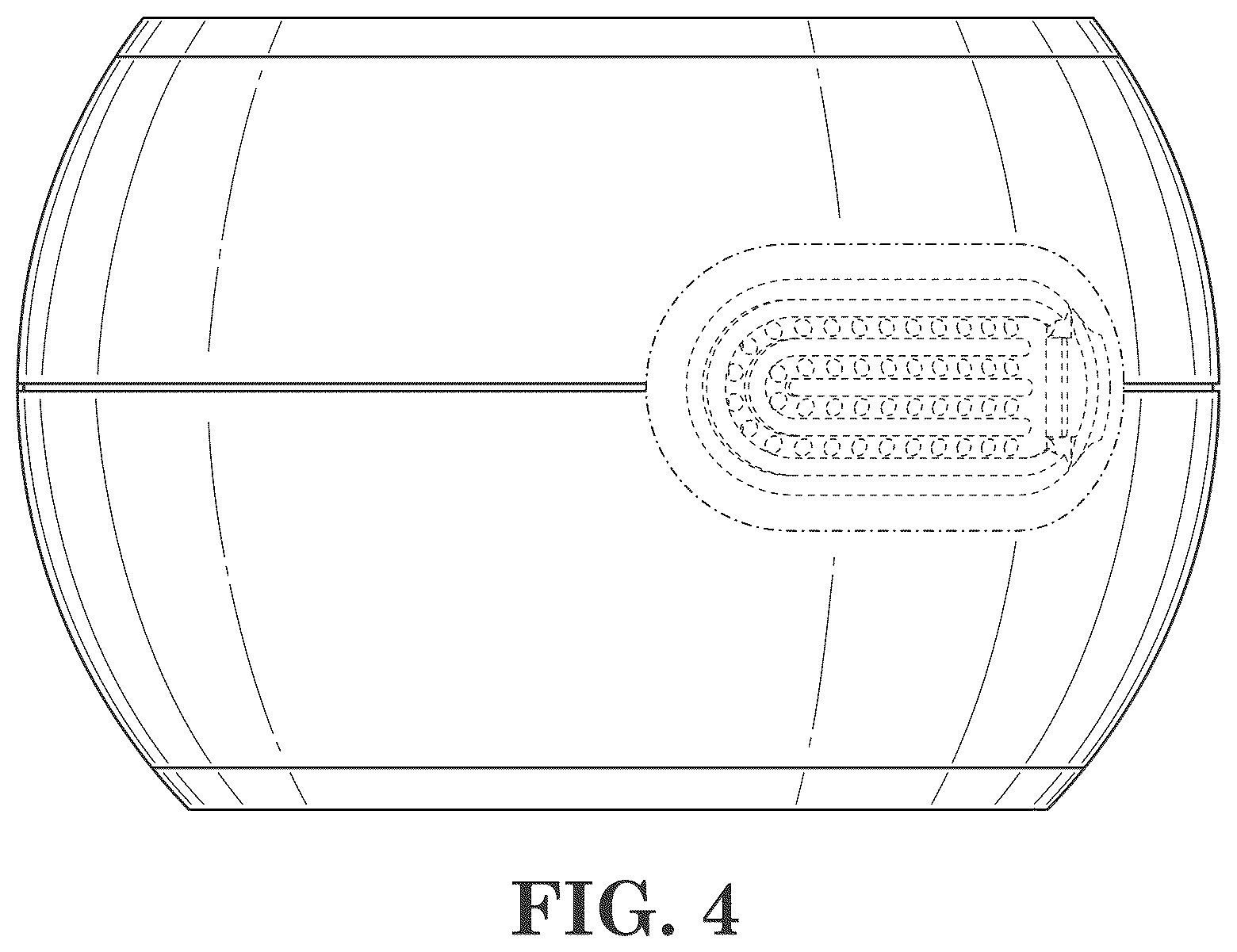 Patent USD1043987 Figure 4 – Housing for a positive airway pressure apparatus