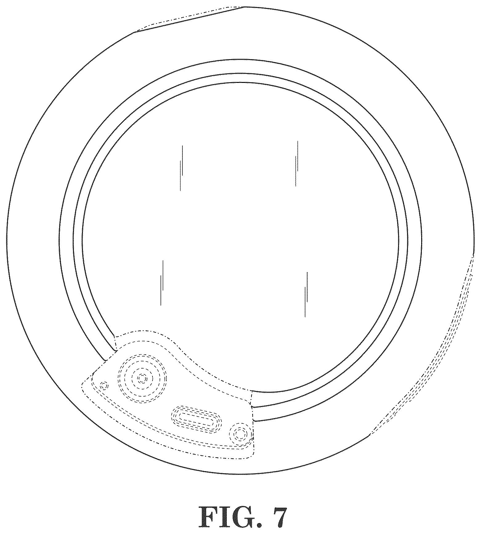 Patent USD1043987 Figure 7 – Housing for a positive airway pressure apparatus