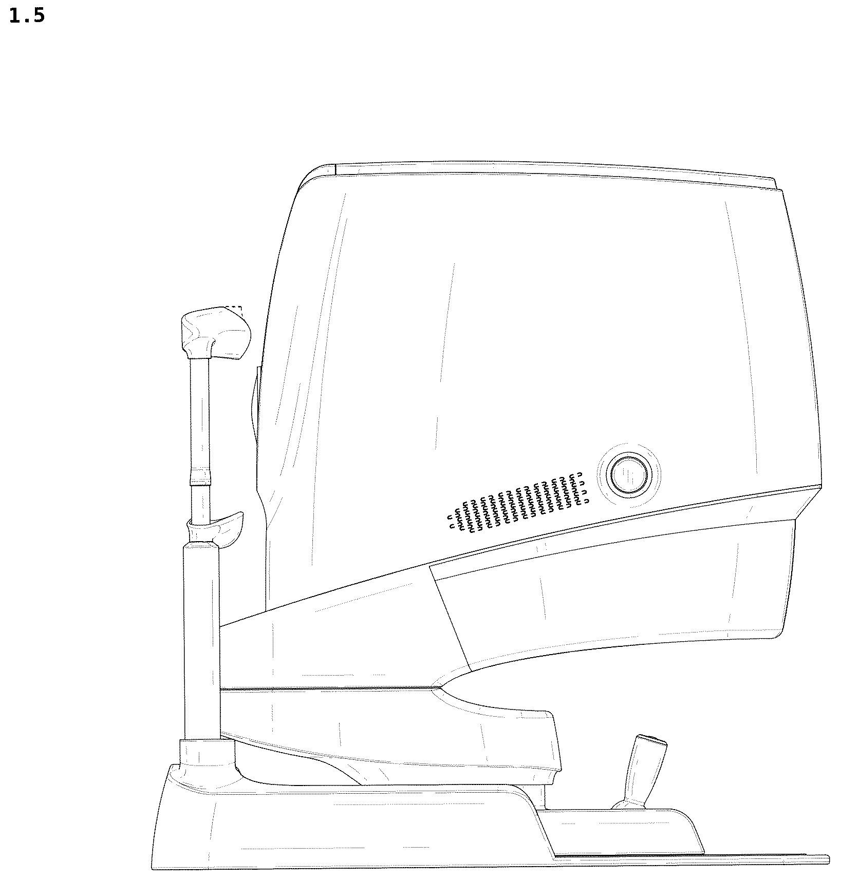 Patent USD1043992 Figure 5 – Eye testing apparatus