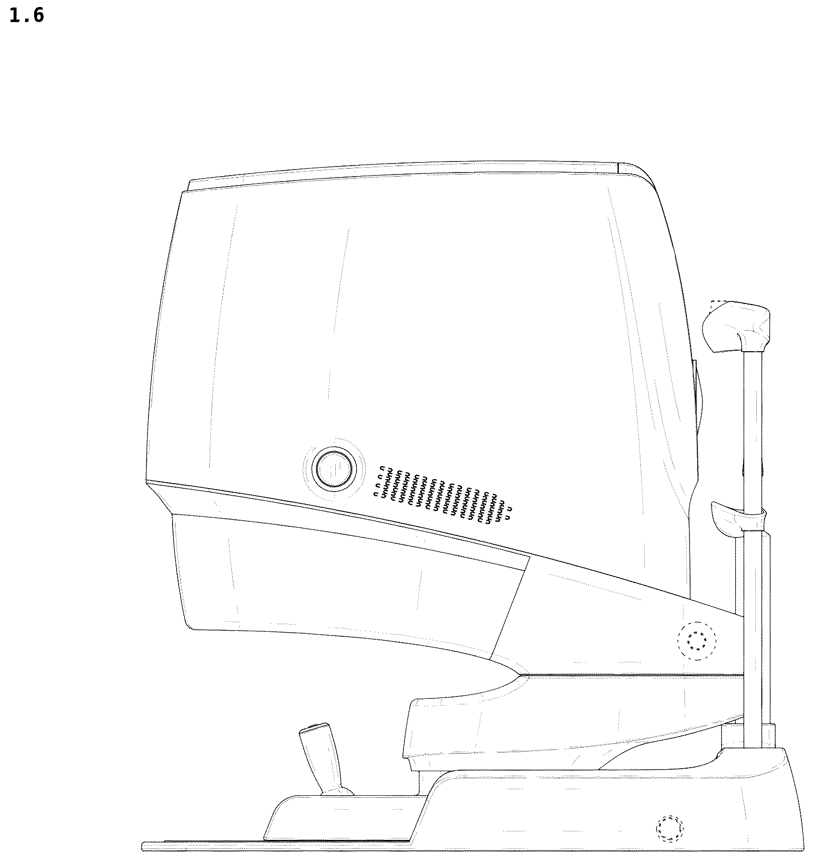 Patent USD1043992 Figure 6 – Eye testing apparatus
