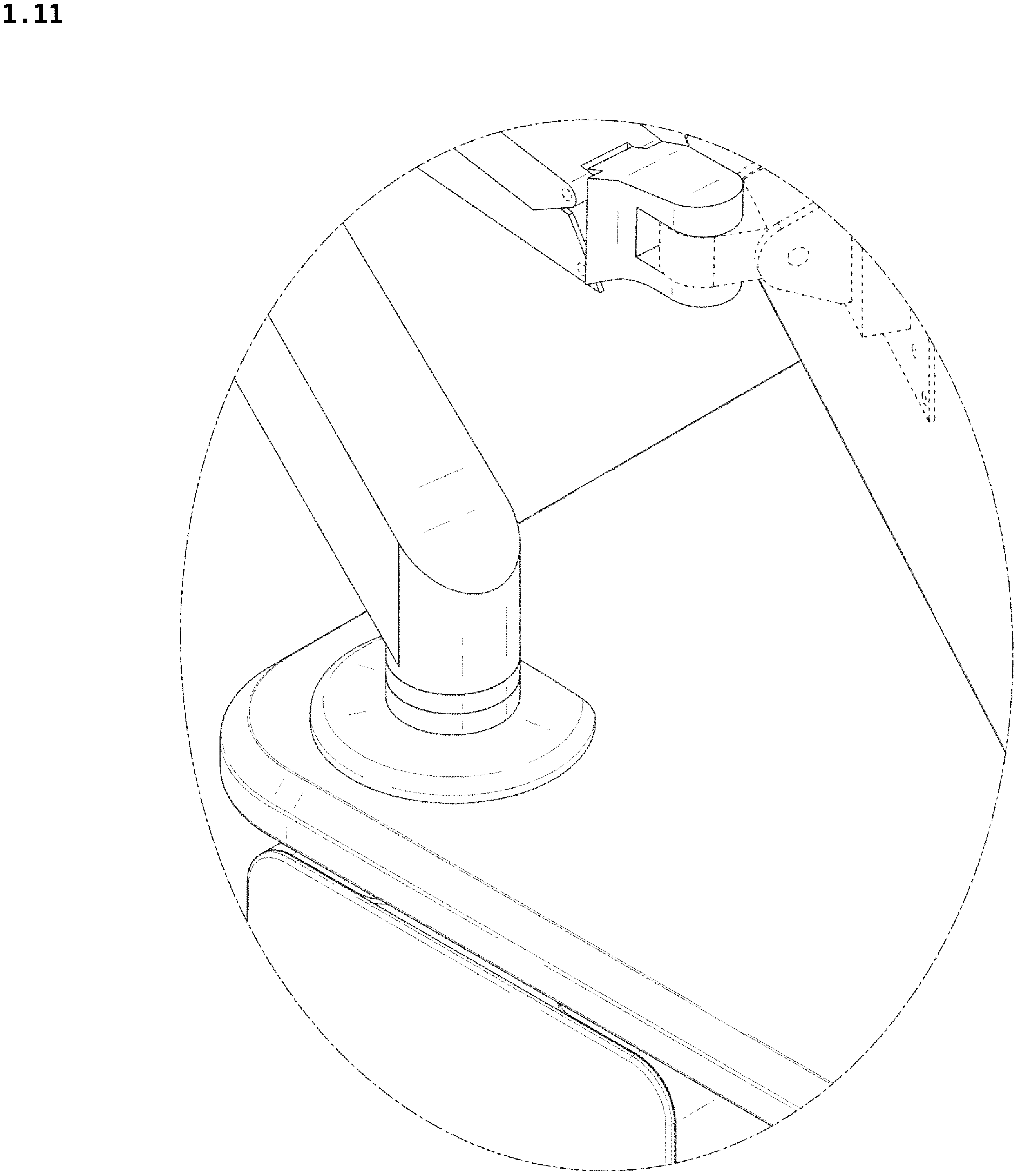 Patent USD1043993 Figure 11 – Operating console for eye testing