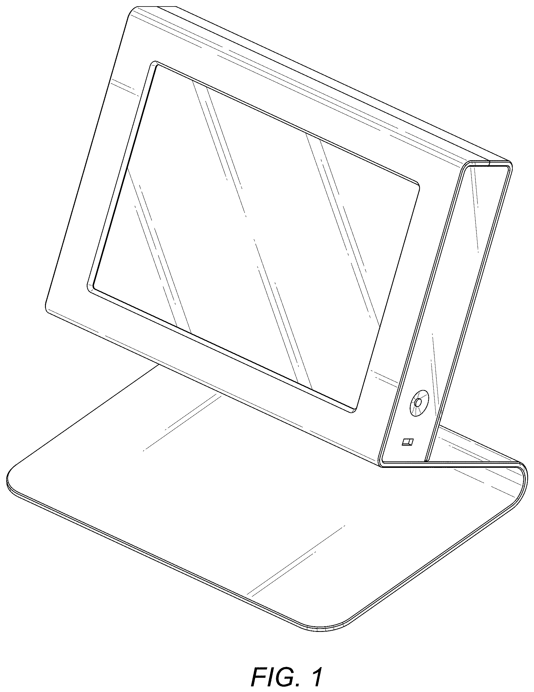 Patent USD1043996 Figure 1 – Operation display device for biochemical analyzer