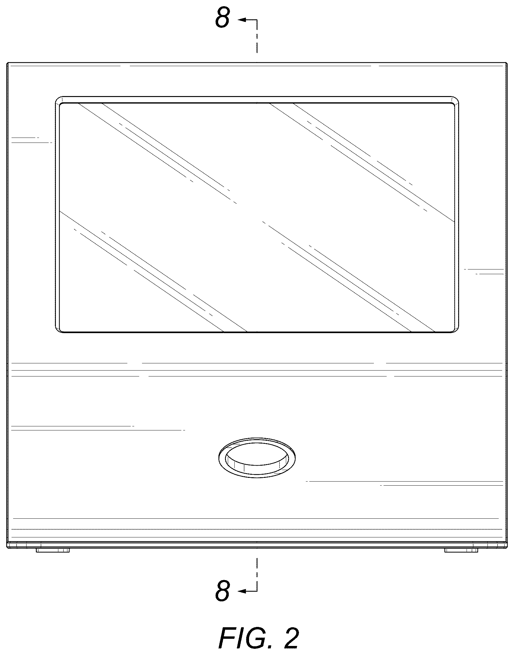 Patent USD1043996 Figure 2 – Operation display device for biochemical analyzer