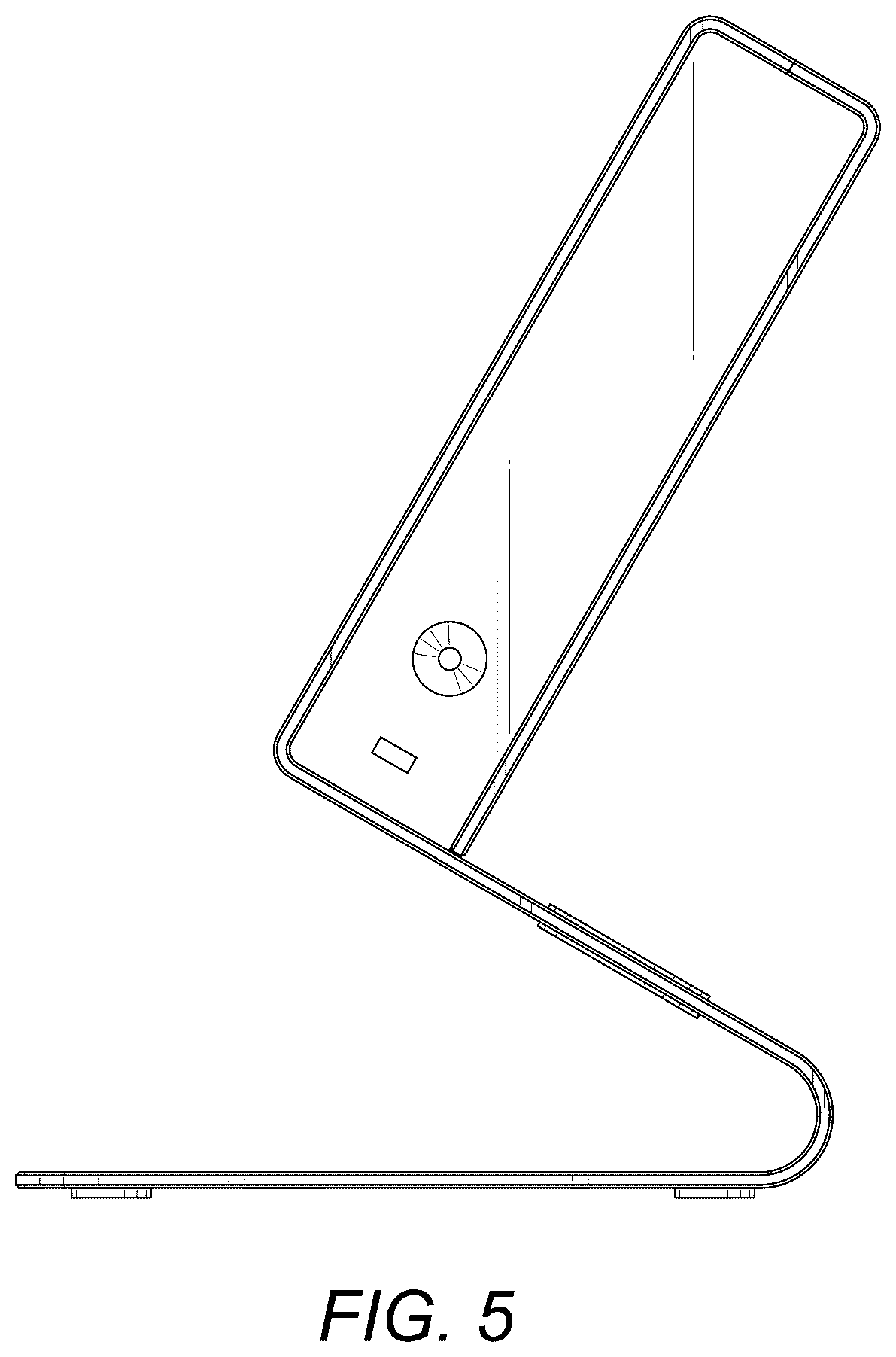 Patent USD1043996 Figure 5 – Operation display device for biochemical analyzer