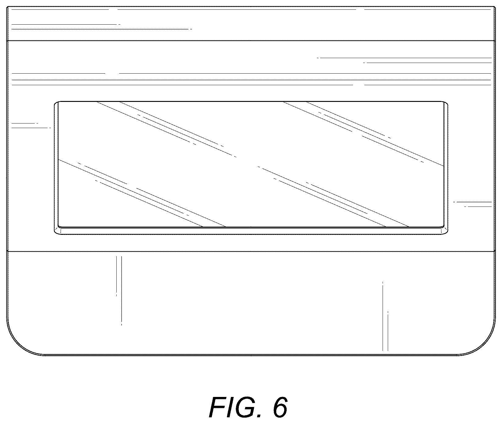 Patent USD1043996 Figure 6 – Operation display device for biochemical analyzer