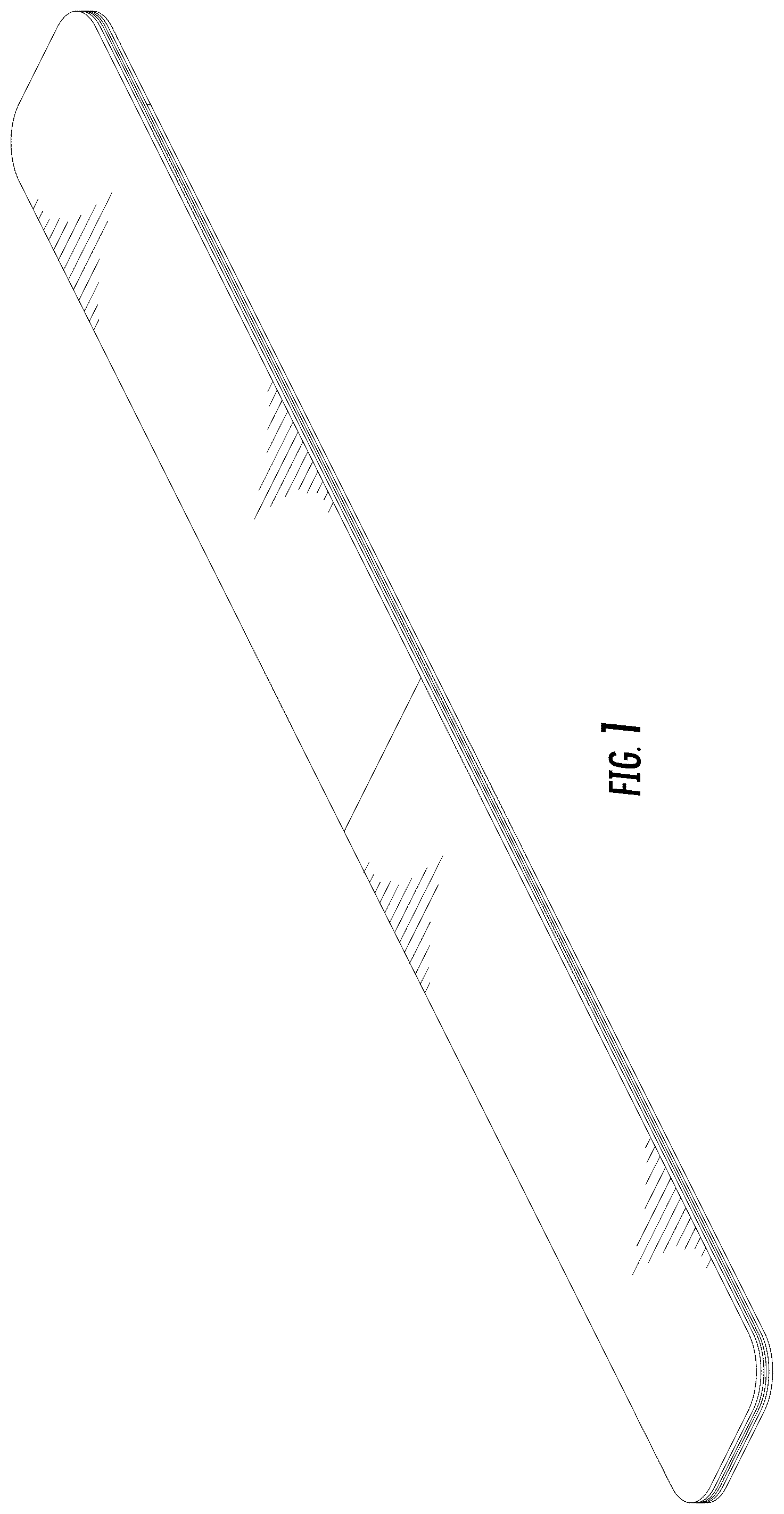 Patent USD1043998 Figure 1 – Self-adhesive multi-layer sealing strip