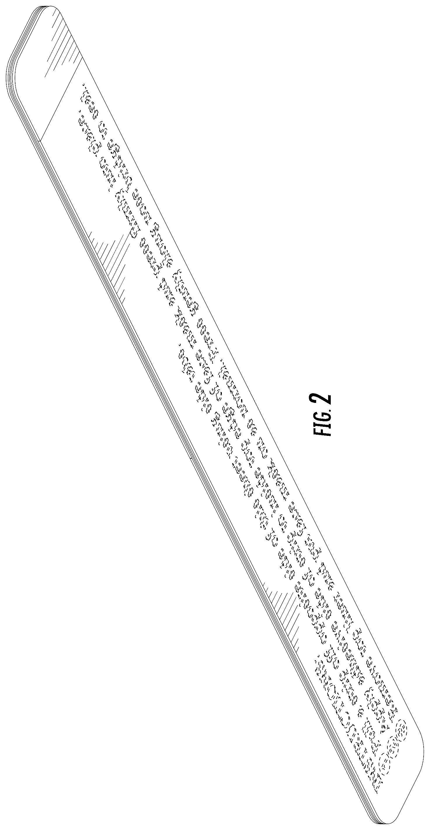 Patent USD1043998 Figure 2 – Self-adhesive multi-layer sealing strip