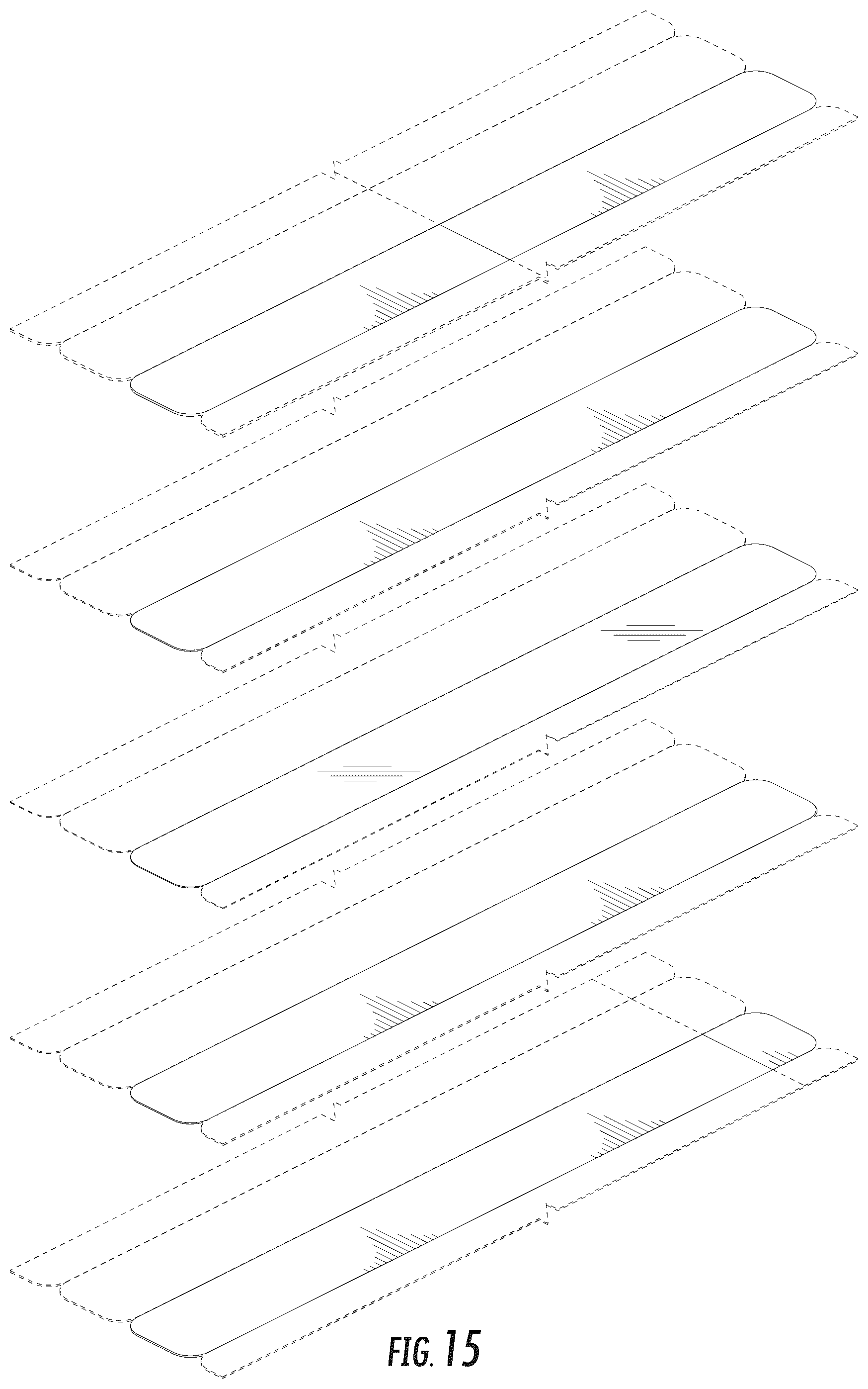 Patent USD1043998 Figure 13 – Self-adhesive multi-layer sealing strip