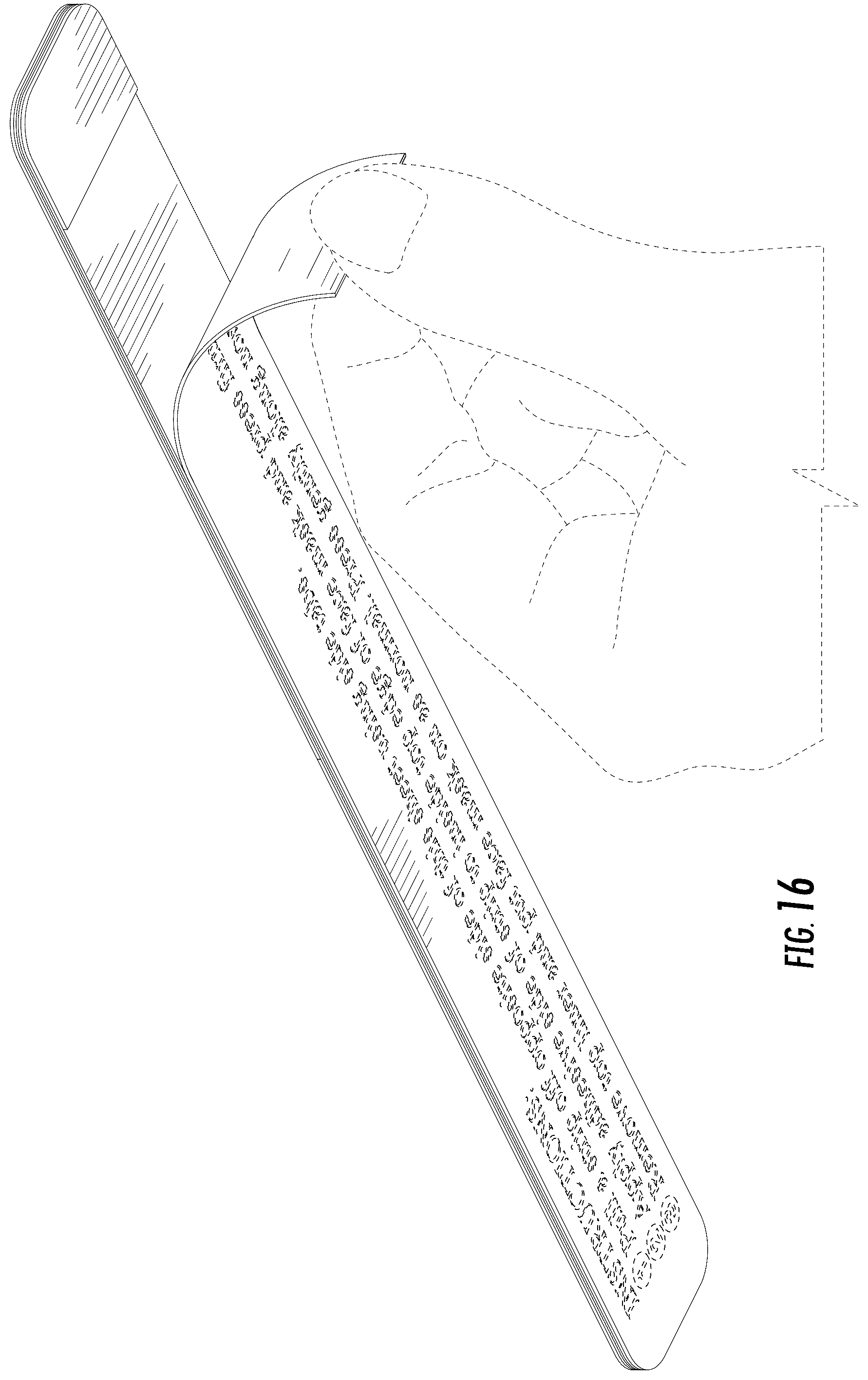 Patent USD1043998 Figure 14 – Self-adhesive multi-layer sealing strip