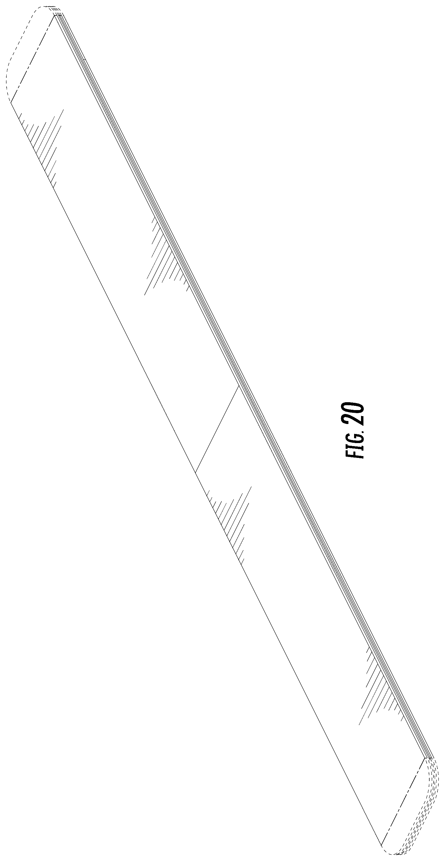 Patent USD1043998 Figure 18 – Self-adhesive multi-layer sealing strip