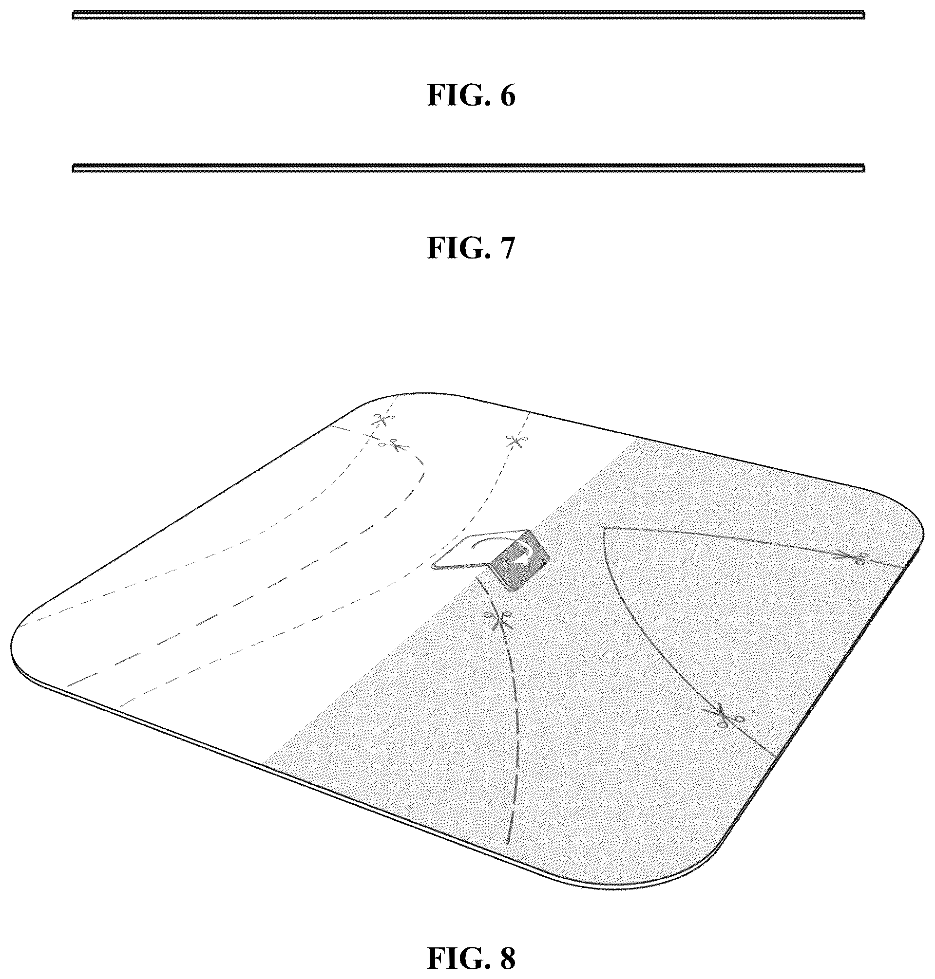 Patent USD1043999 Figure 4 – Medical dressing