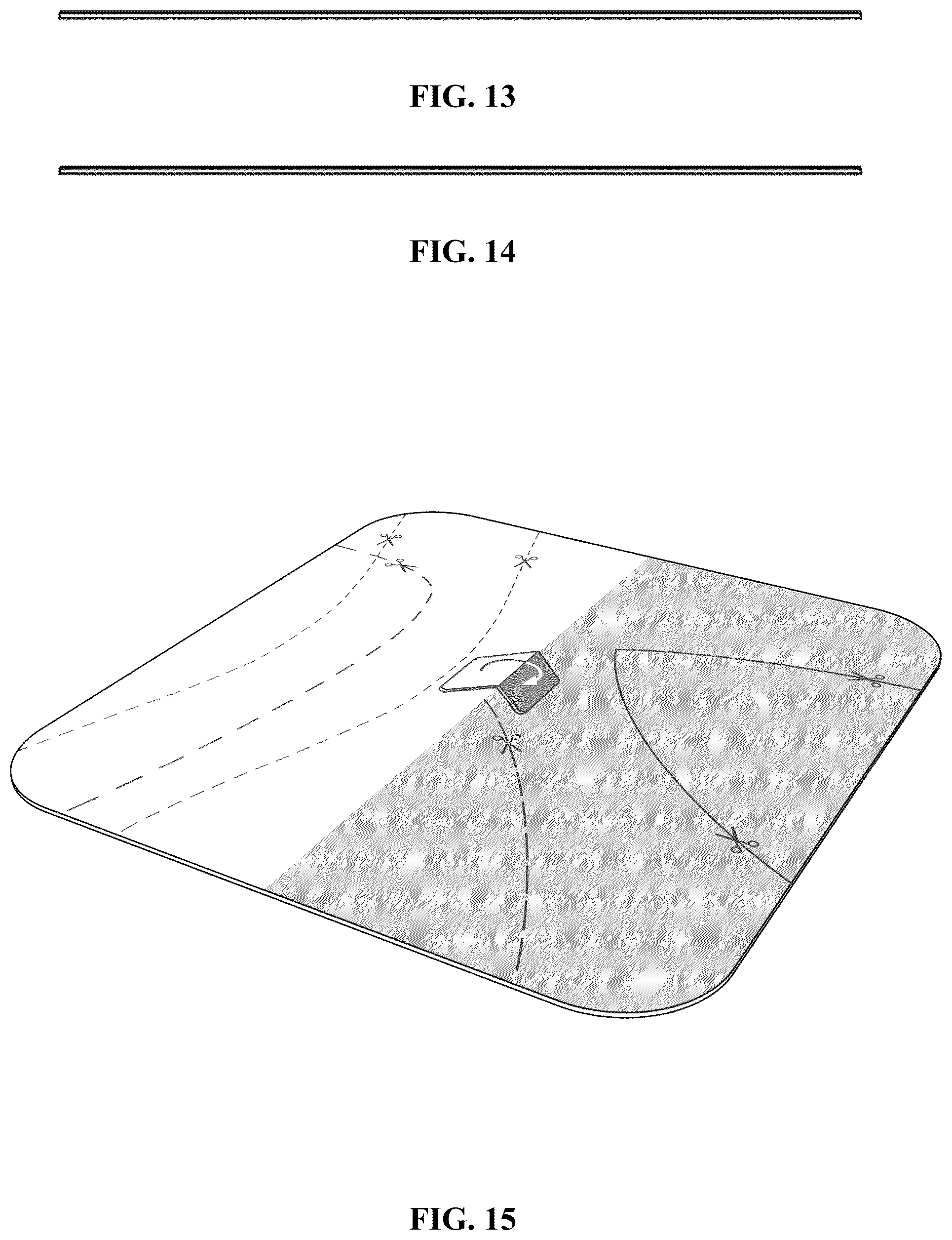 Patent USD1043999 Figure 7 – Medical dressing