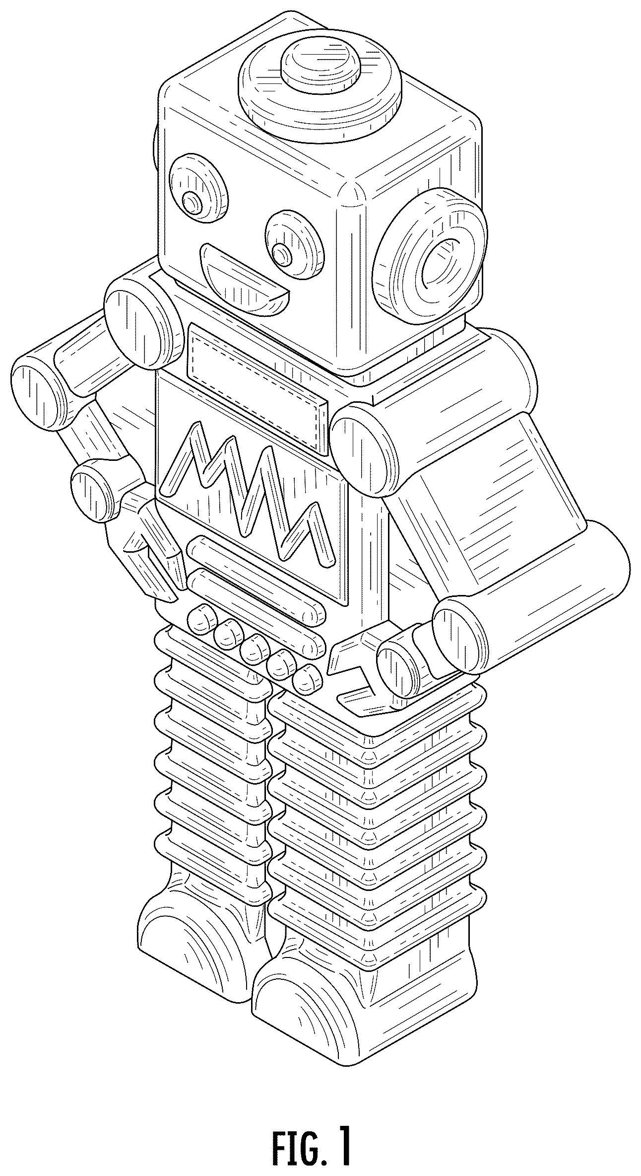 Patent USD1044004 Figure 1 – Oral motor chew tool