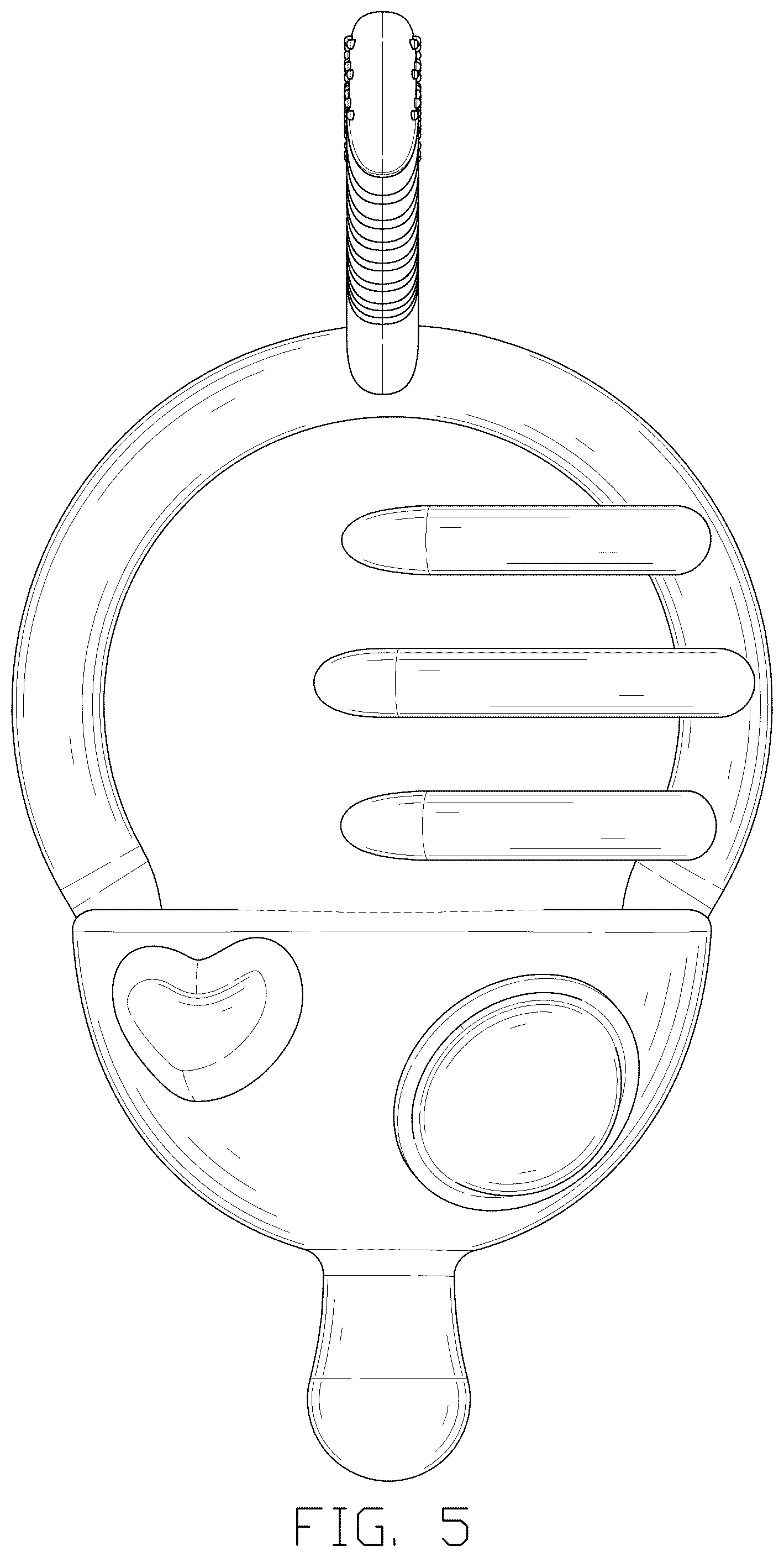 Patent USD1044005 Figure 5 – Teether