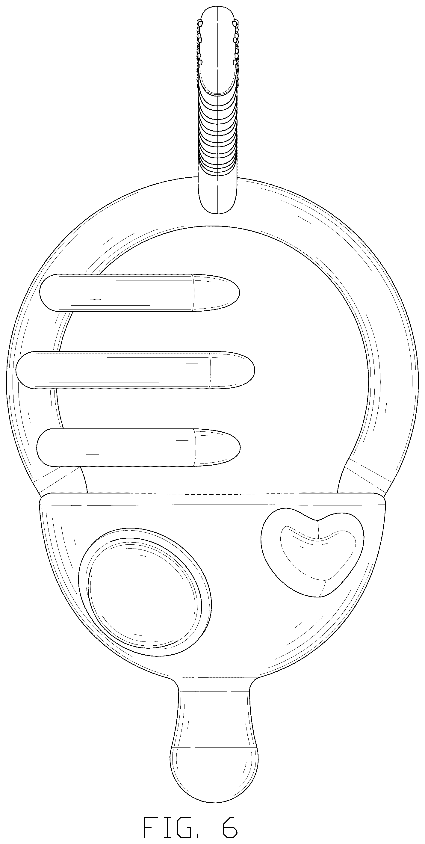 Patent USD1044005 Figure 6 – Teether