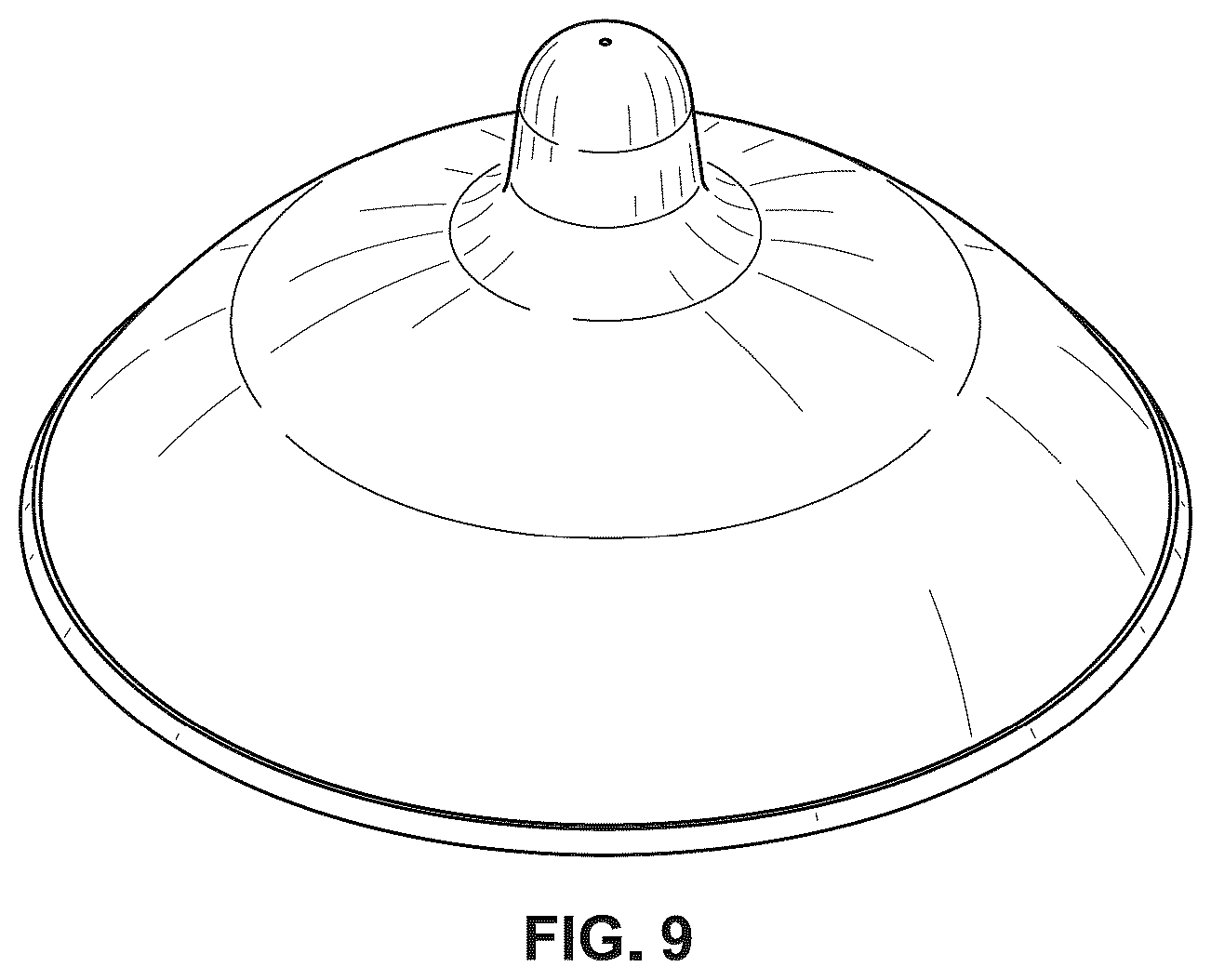 Patent USD1044007 Figure 6 – Baby bottle nipple