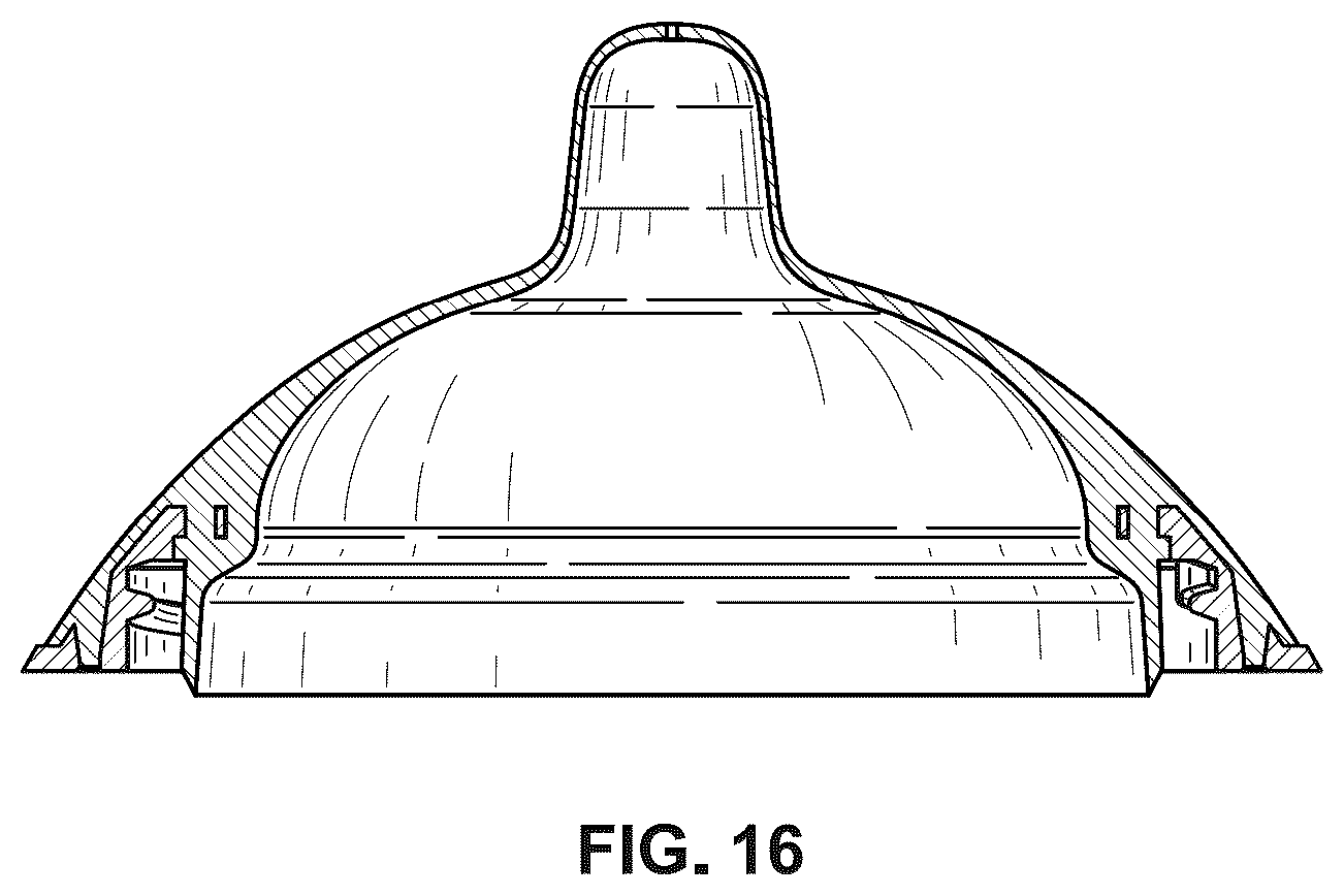 Patent USD1044007 Figure 10 – Baby bottle nipple