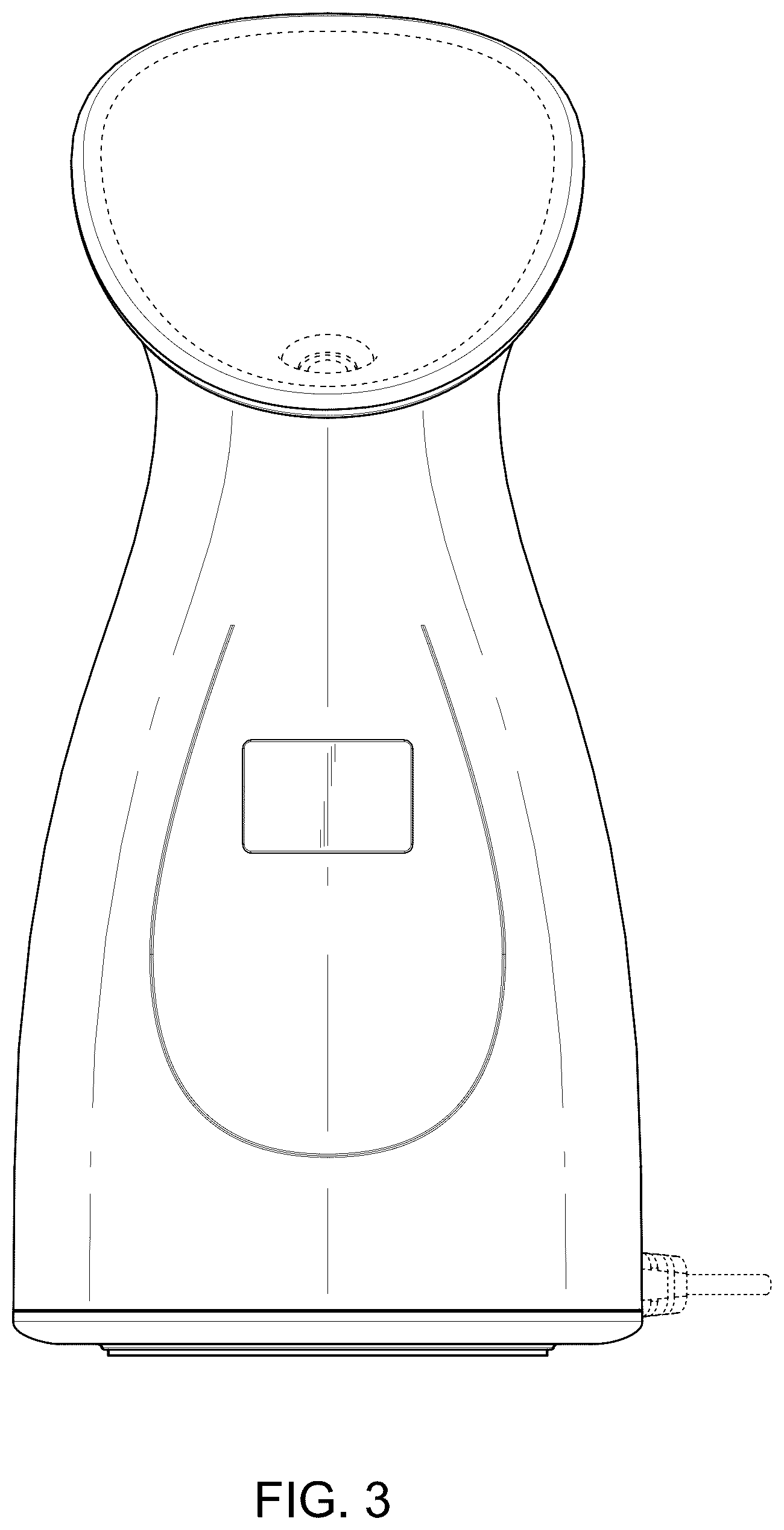 Patent USD1044008 Figure 3 – Facial steamer