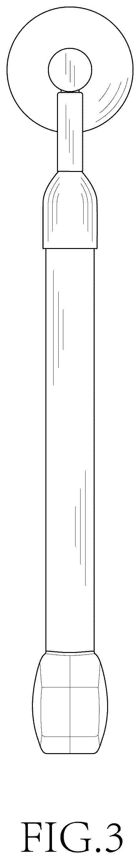 Patent USD1044011 Figure 3 – Massage device