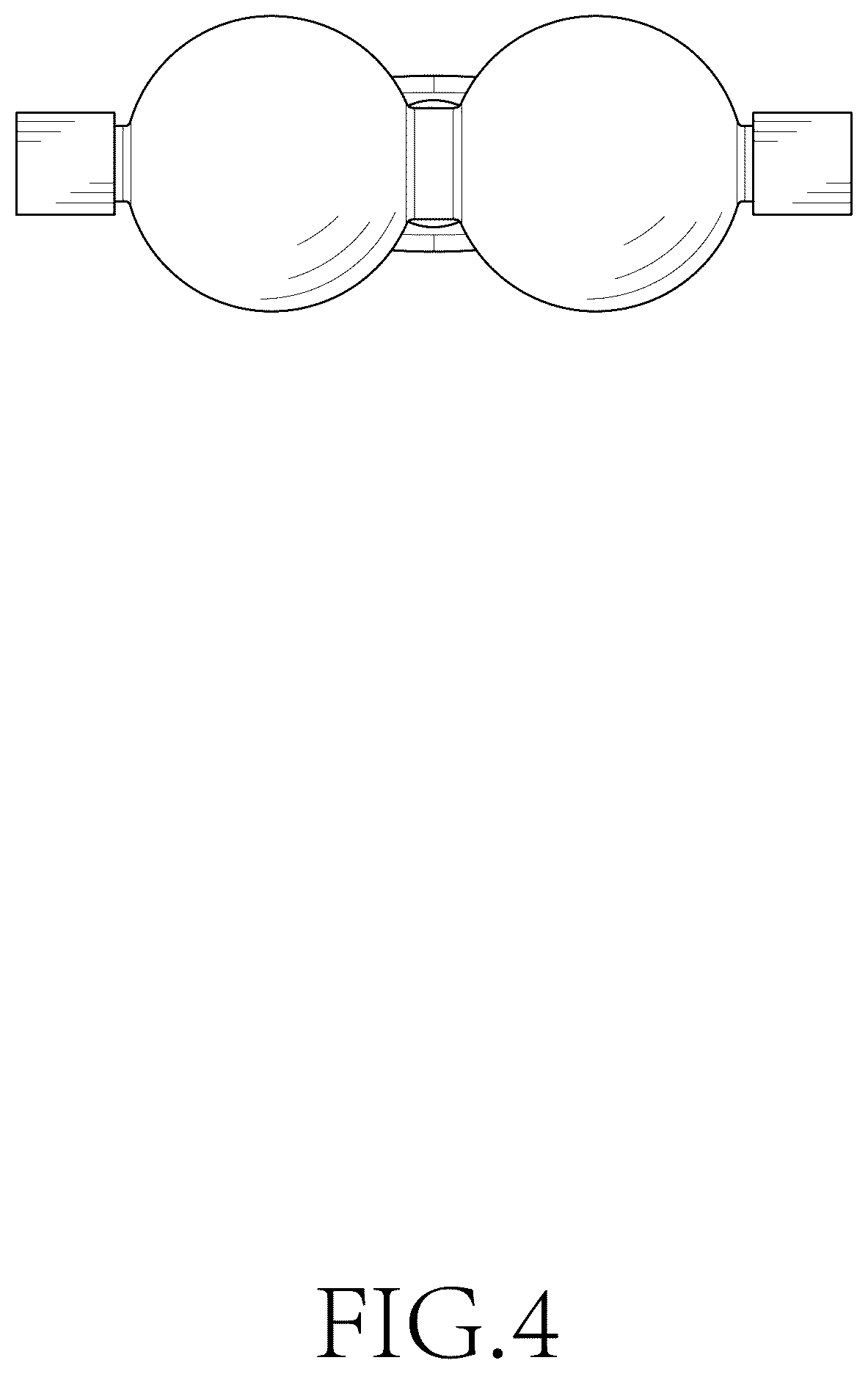 Patent USD1044011 Figure 4 – Massage device