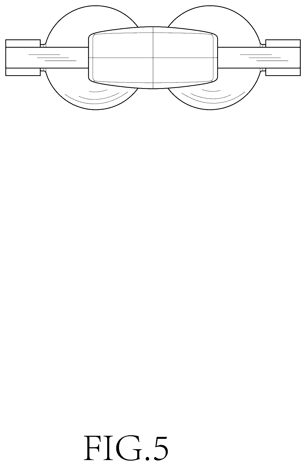 Patent USD1044011 Figure 5 – Massage device