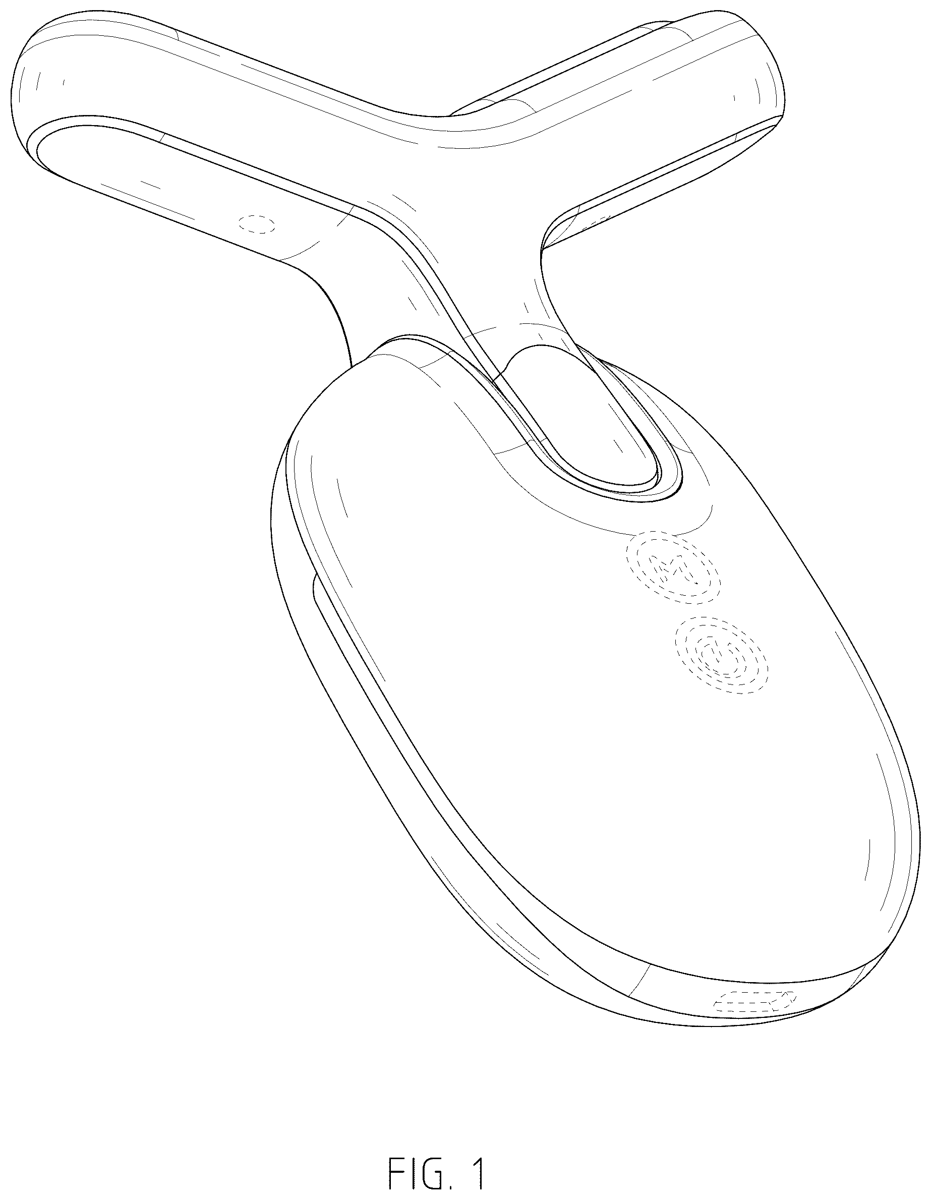 Patent USD1044012 Figure 1 – Beauty instrument