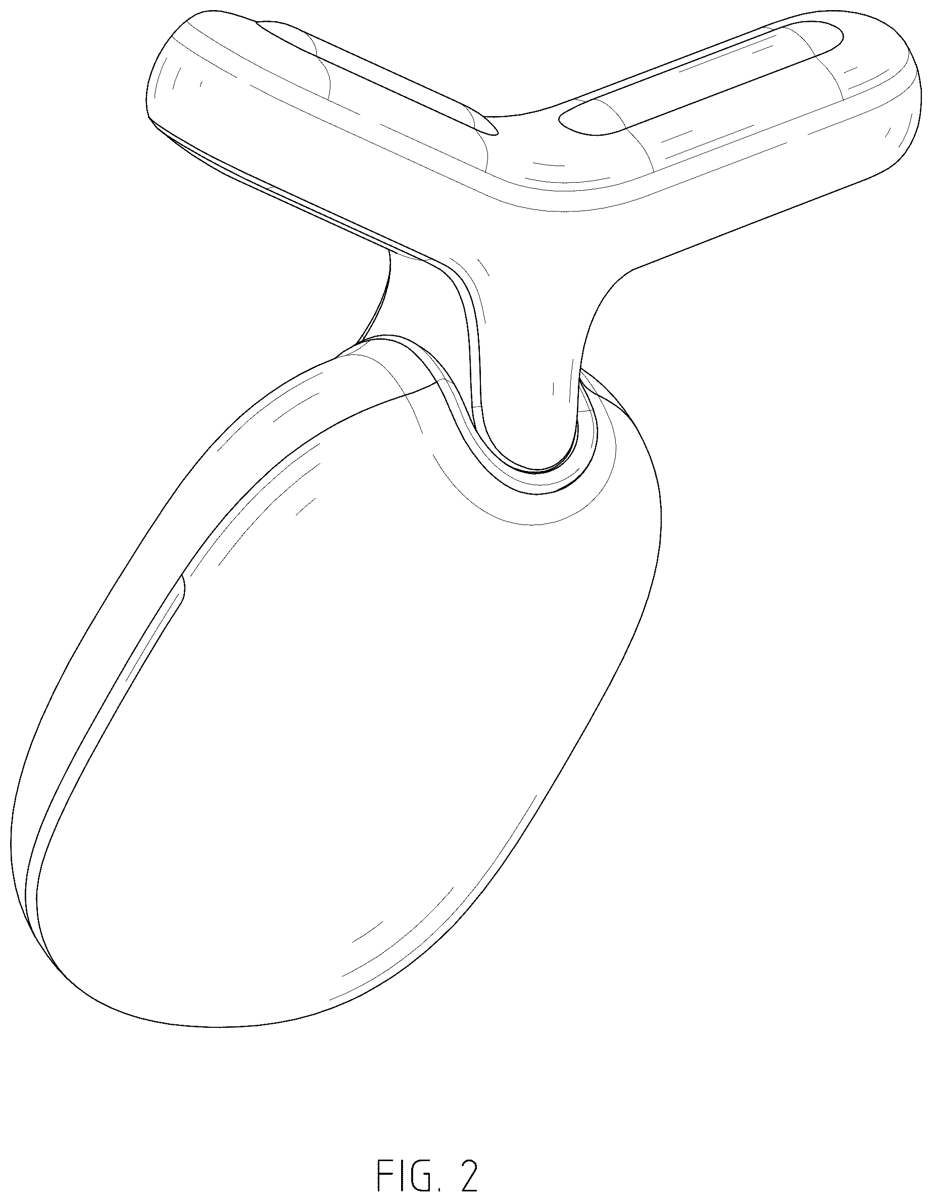 Patent USD1044012 Figure 2 – Beauty instrument