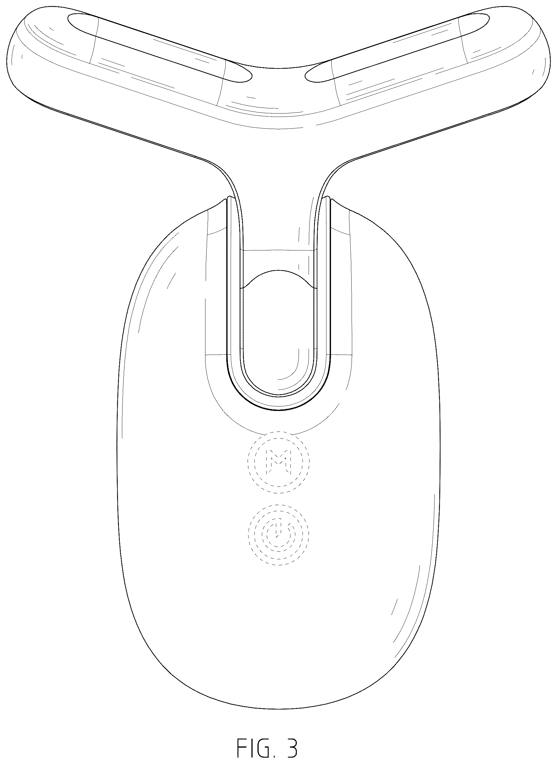 Patent USD1044012 Figure 3 – Beauty instrument