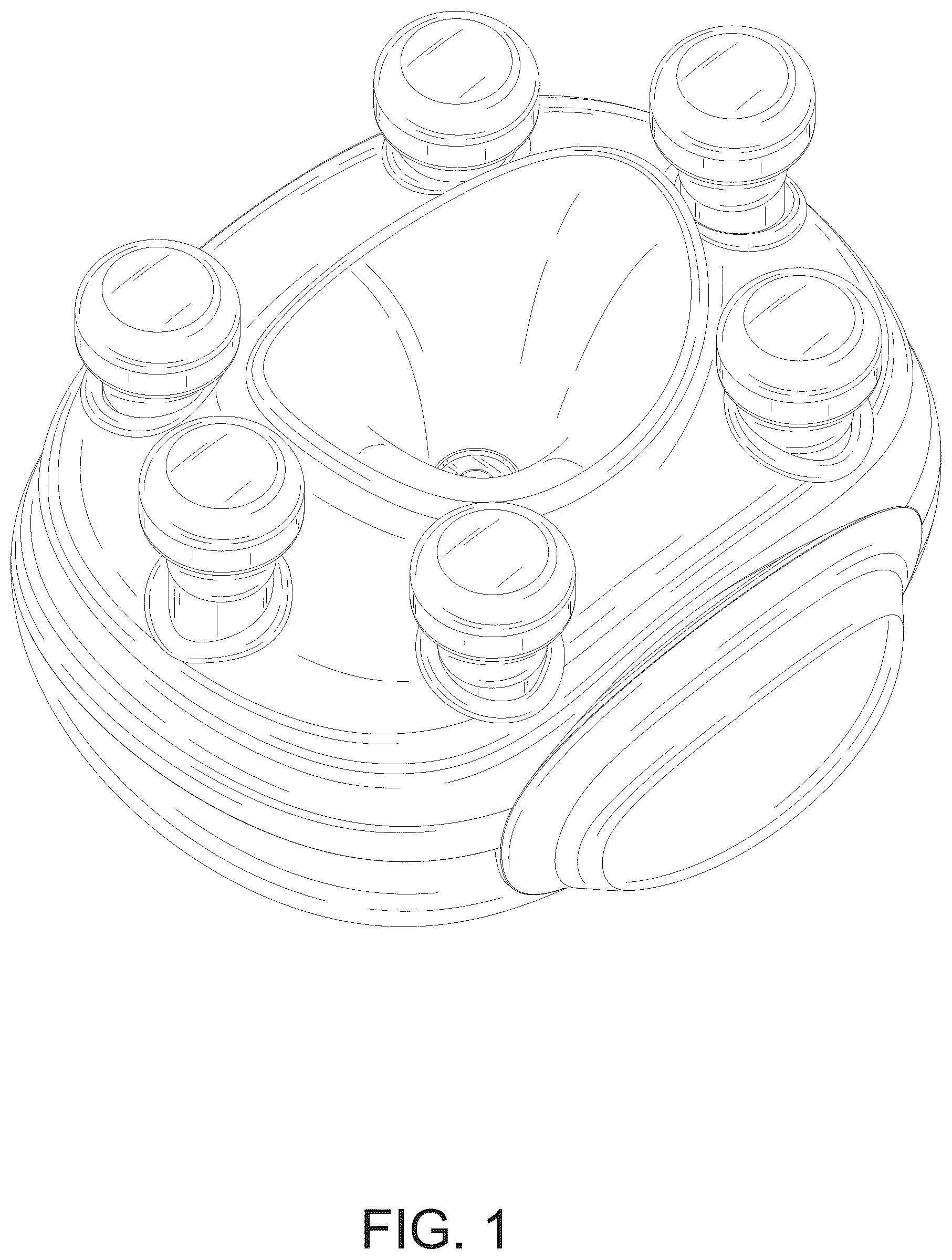 Patent USD1044013 Figure 1 – Eye massager